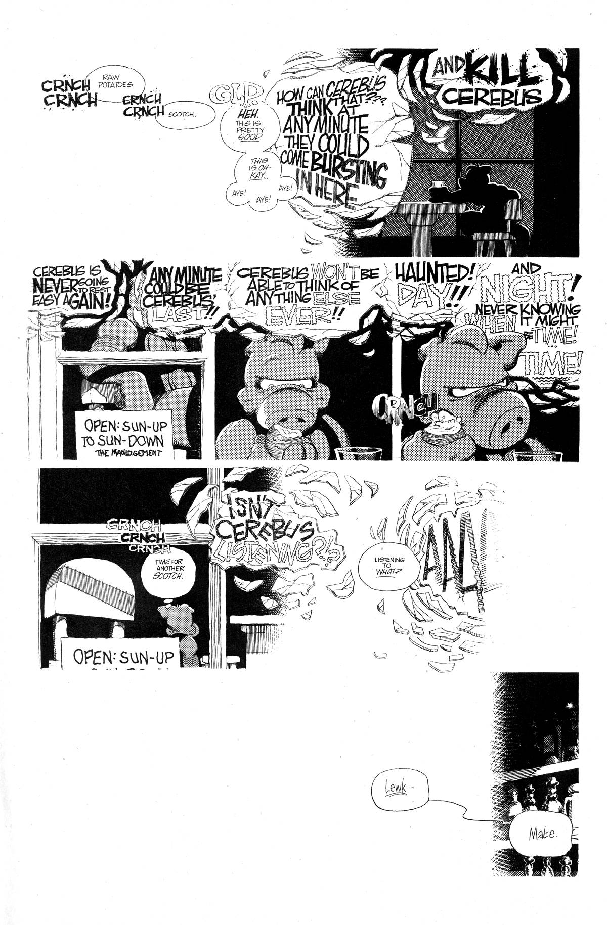 Read online Cerebus comic -  Issue #215 - 14