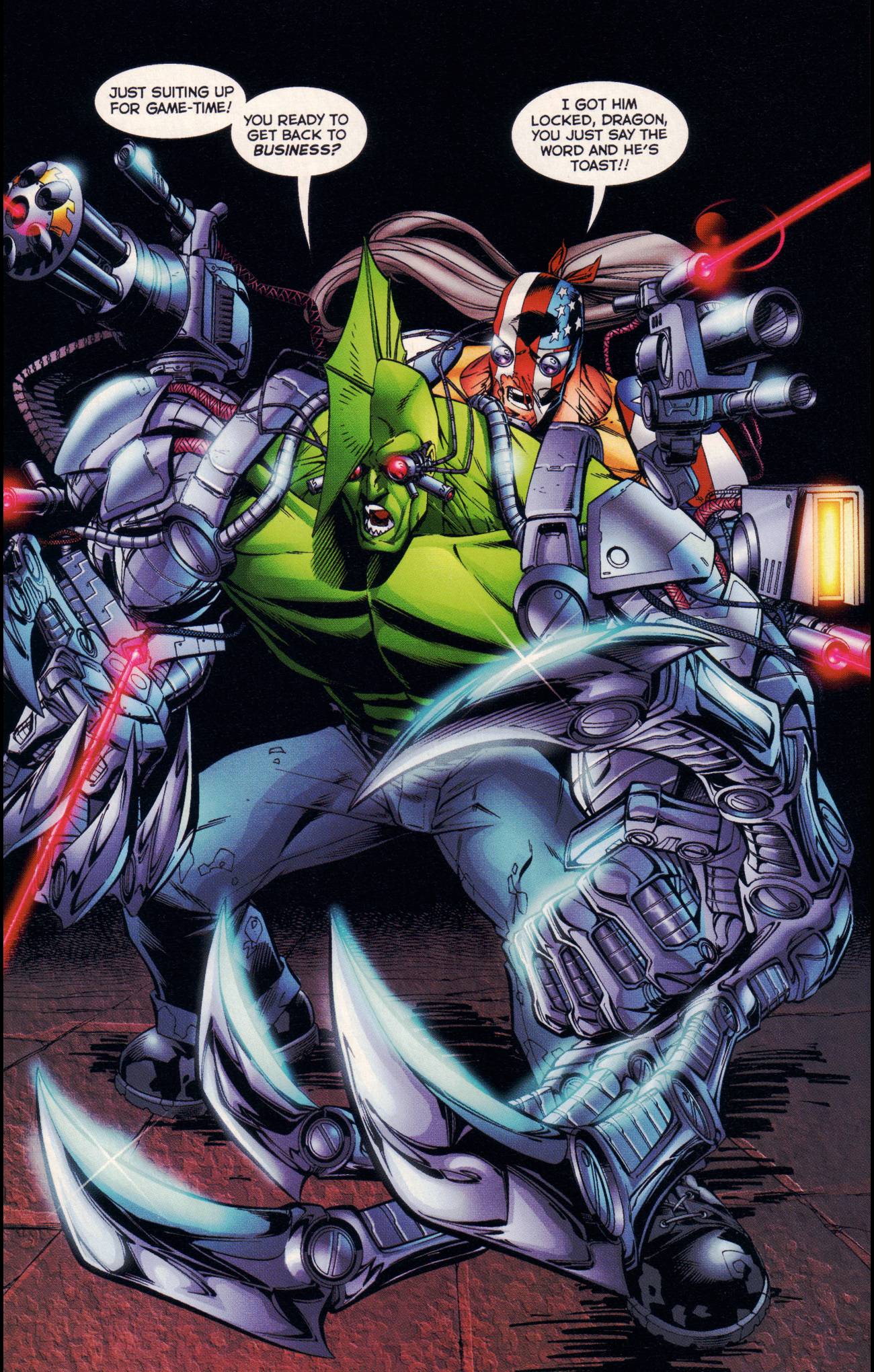 Read online Savage Dragon: Red Horizon comic -  Issue #3 - 21