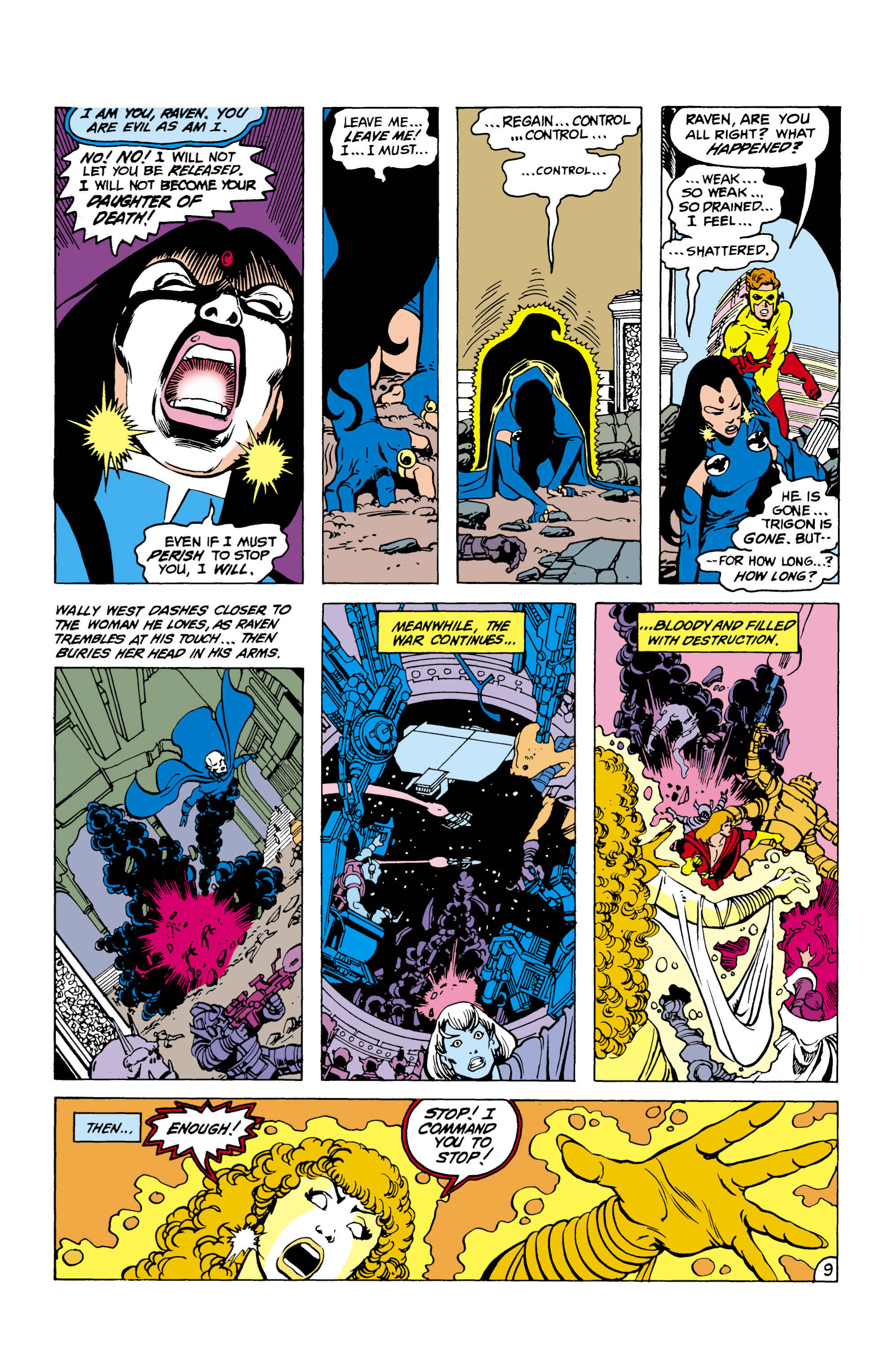 Read online The New Teen Titans (1980) comic -  Issue #25 - 10