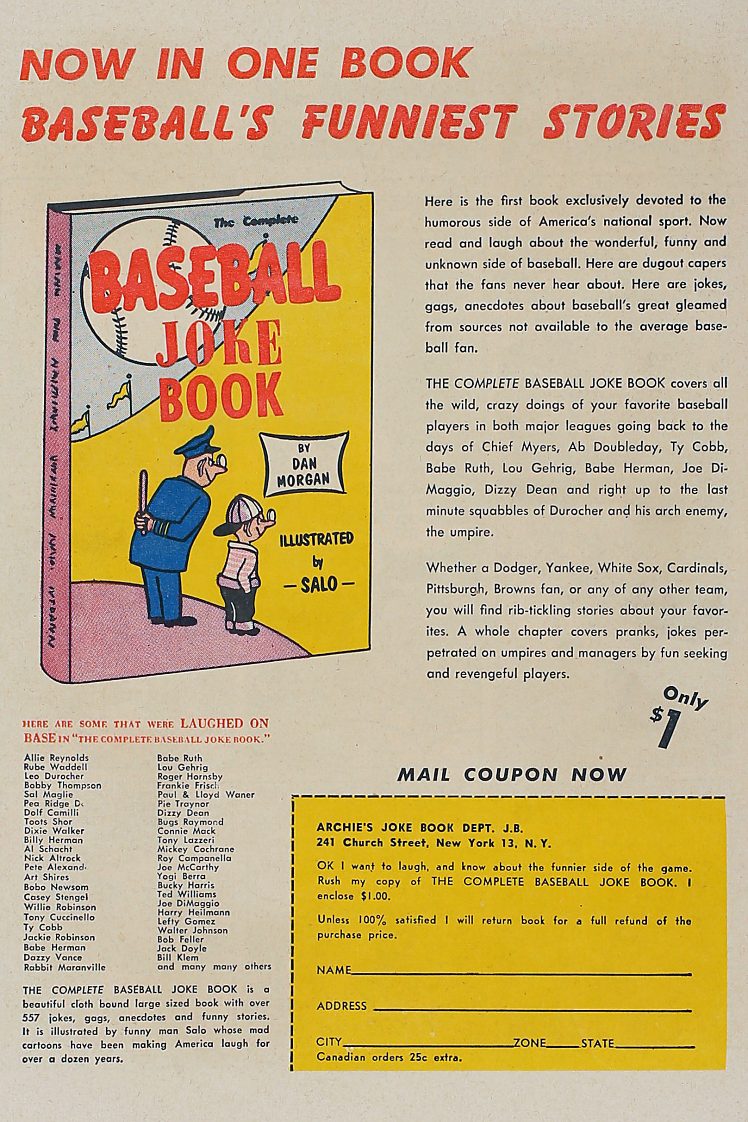 Read online Archie's Joke Book Magazine comic -  Issue #18 - 36