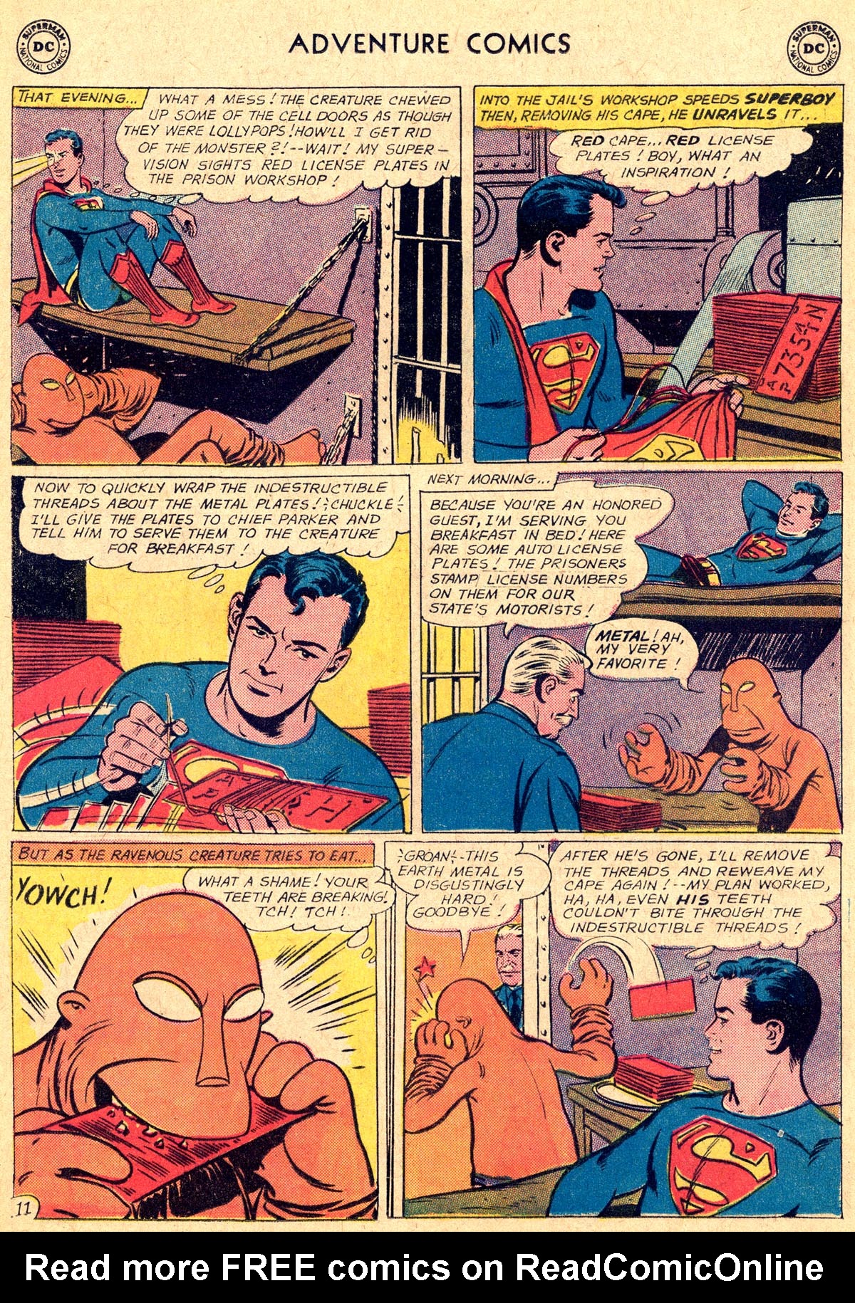 Read online Adventure Comics (1938) comic -  Issue #294 - 13