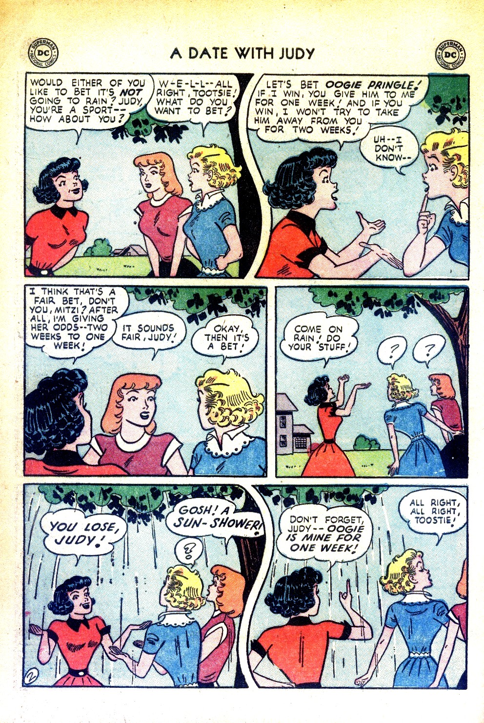 Read online A Date with Judy comic -  Issue #35 - 5