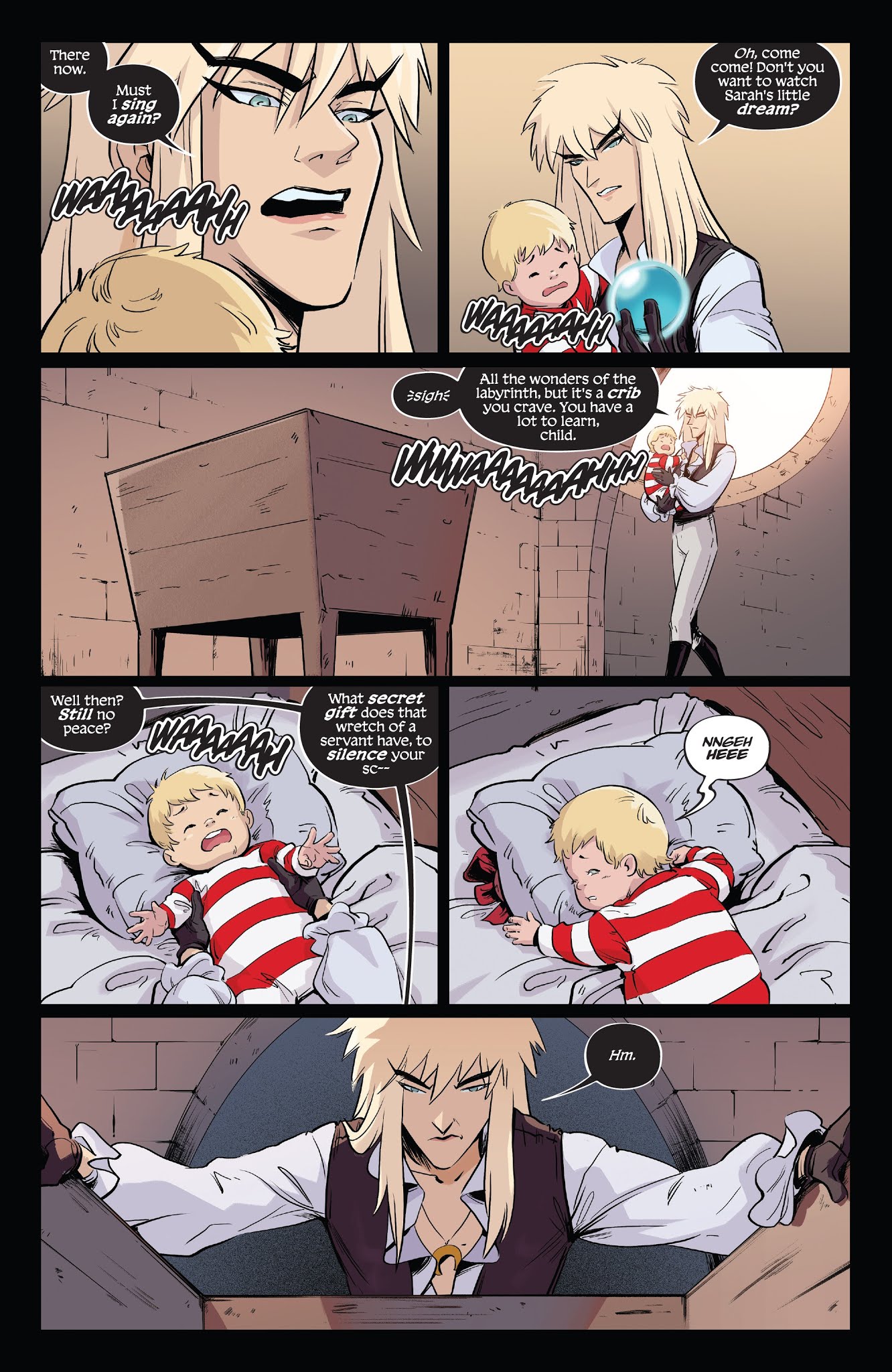 Read online Jim Henson's Labyrinth: Coronation comic -  Issue #8 - 12
