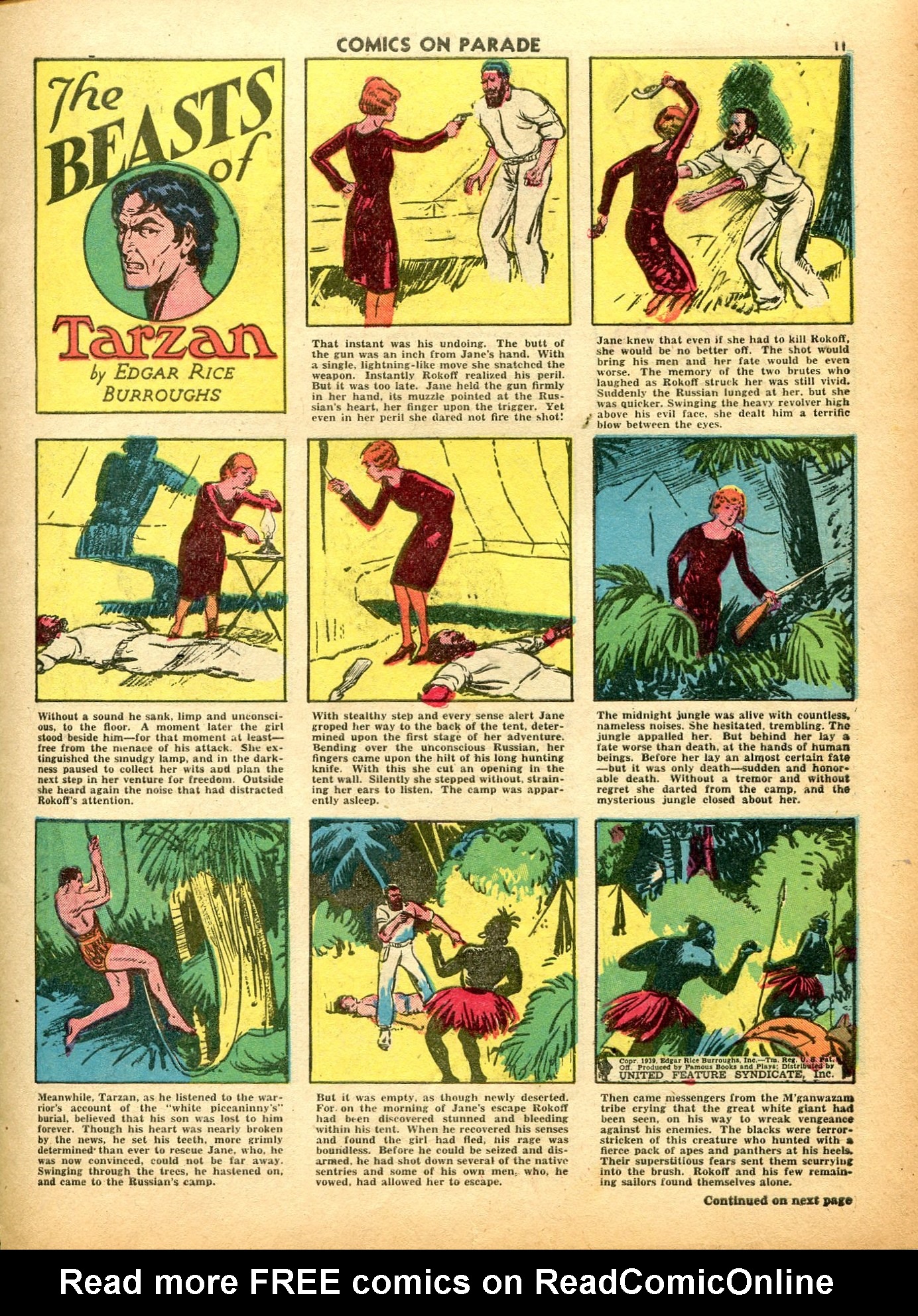 Read online Comics on Parade comic -  Issue #18 - 12