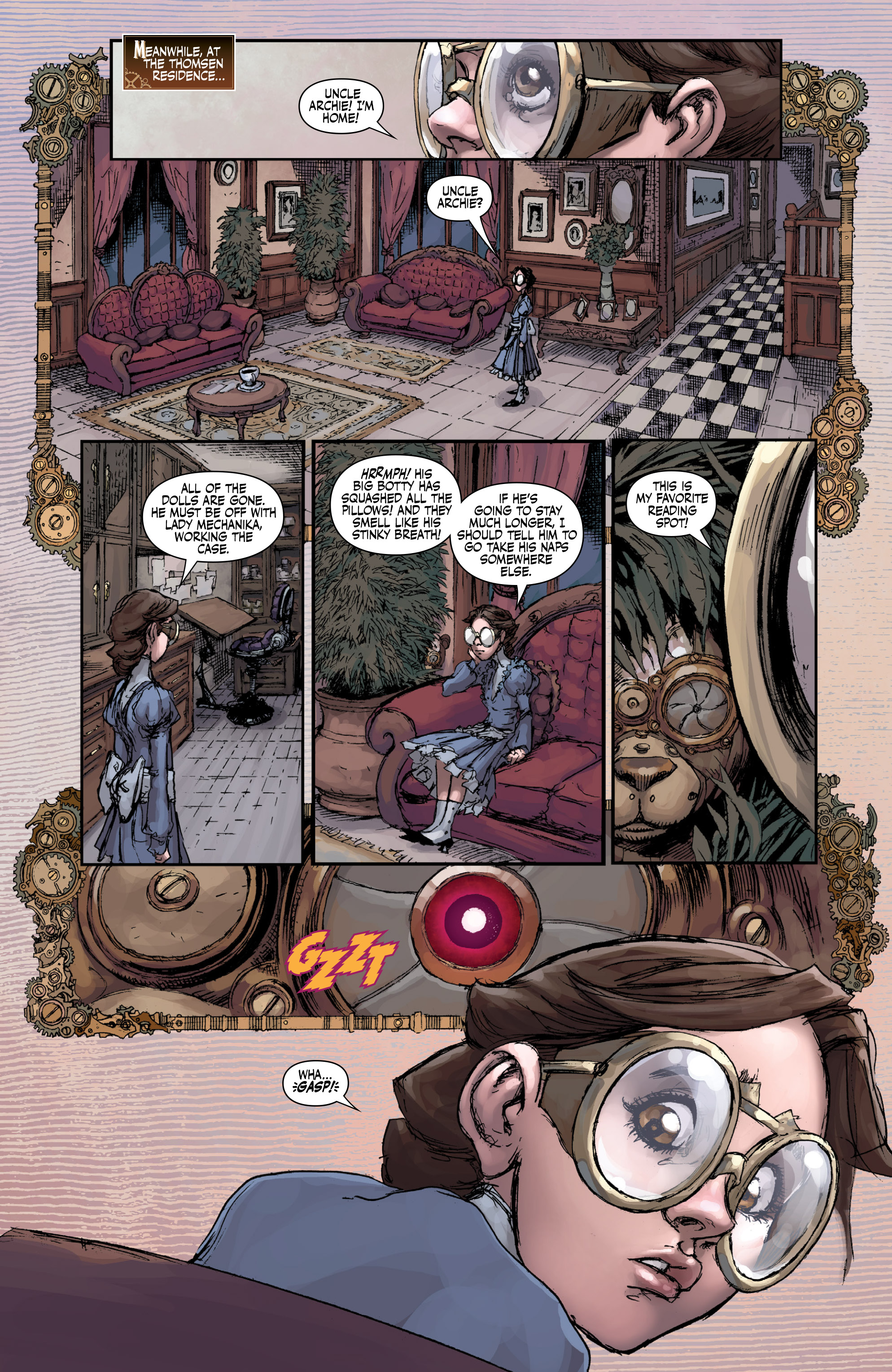Read online Lady Mechanika: The Lost Boys of West Abbey comic -  Issue #3 - 42