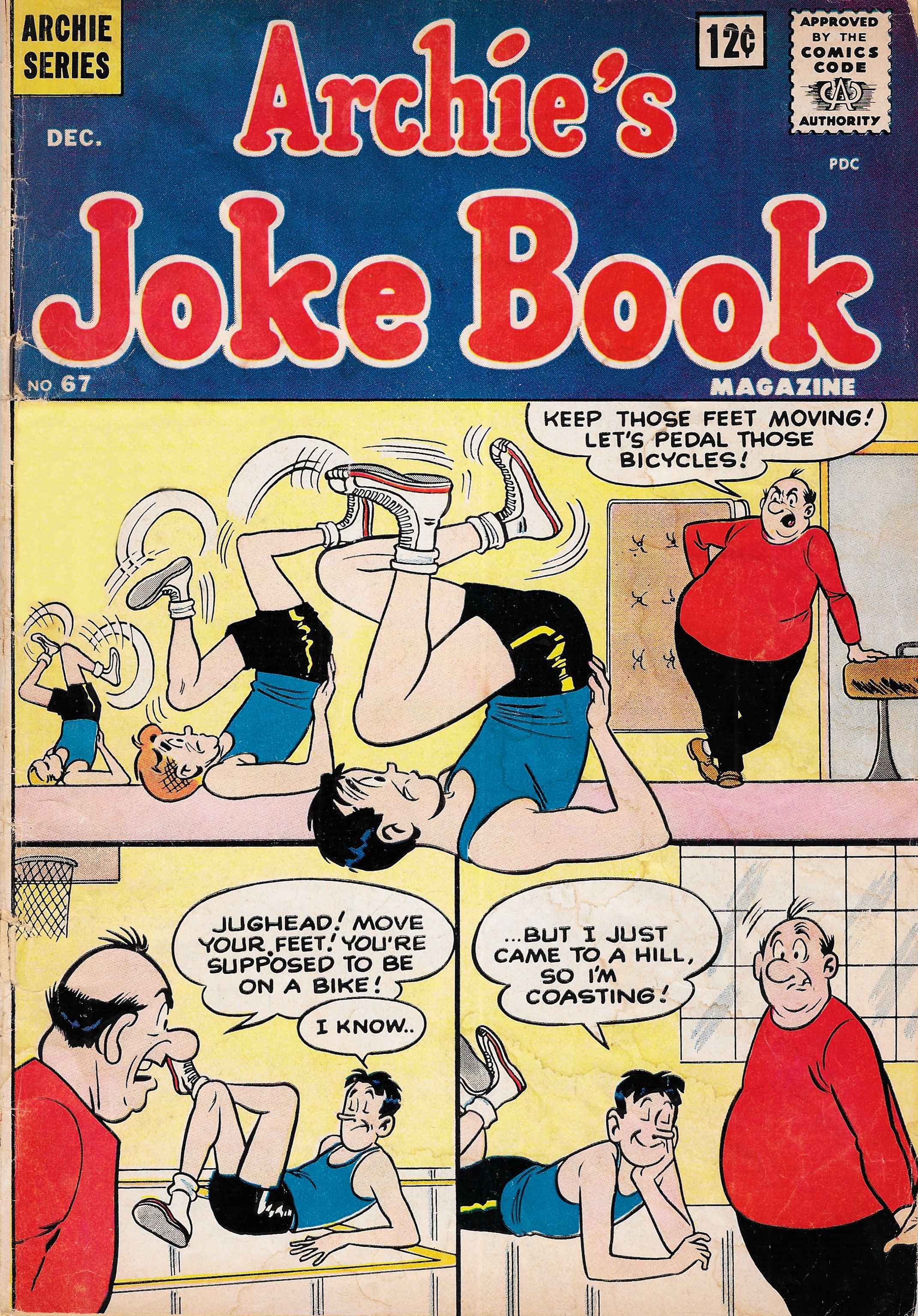 Read online Archie's Joke Book Magazine comic -  Issue #67 - 1