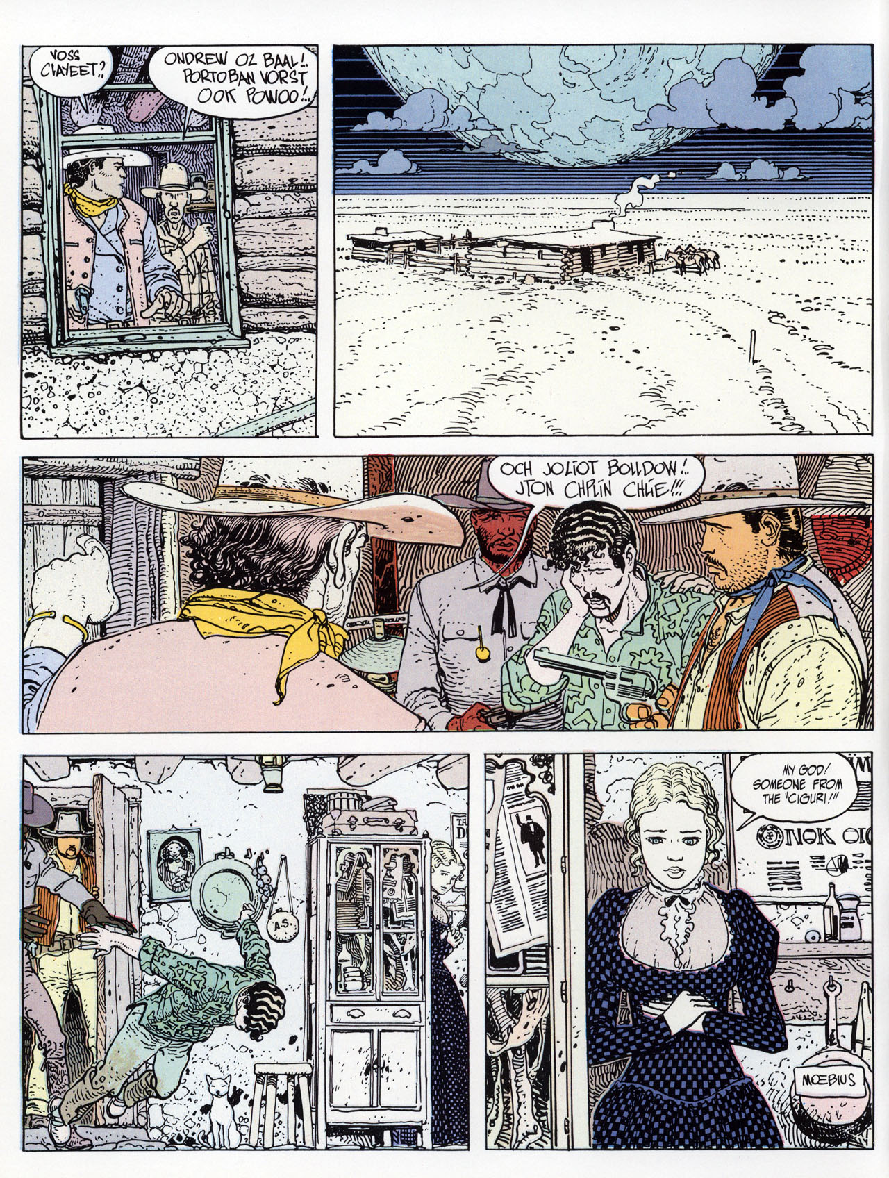 Read online Epic Graphic Novel: Moebius comic -  Issue # TPB 3 - 78