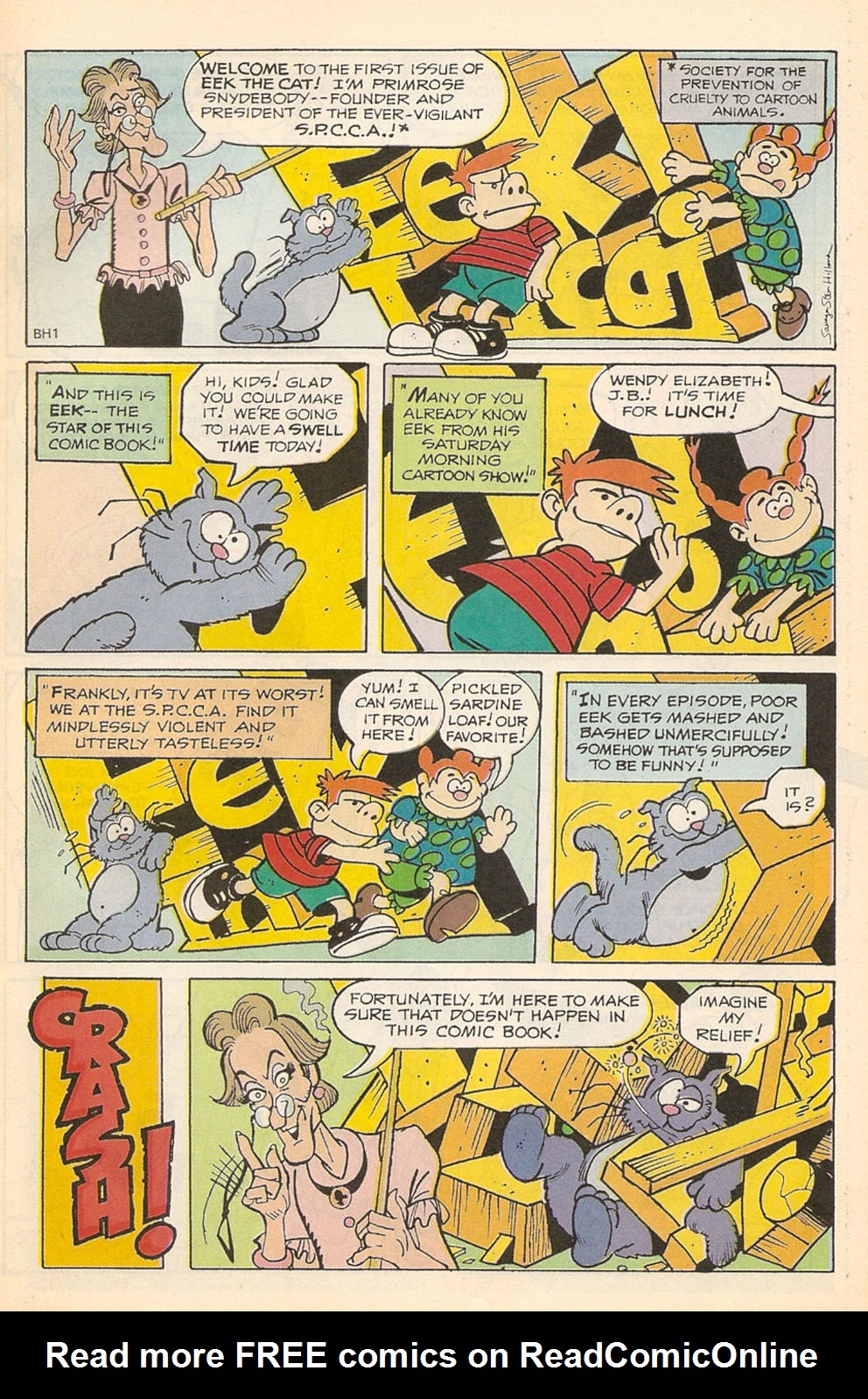 Read online Eek! The Cat comic -  Issue #1 - 2