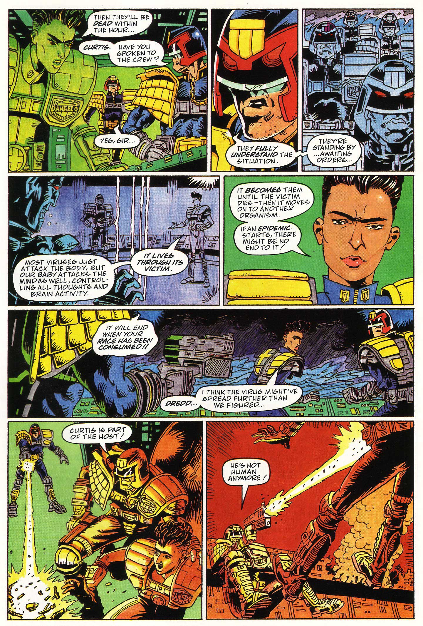 Read online Judge Dredd Lawman of the Future comic -  Issue #13 - 11