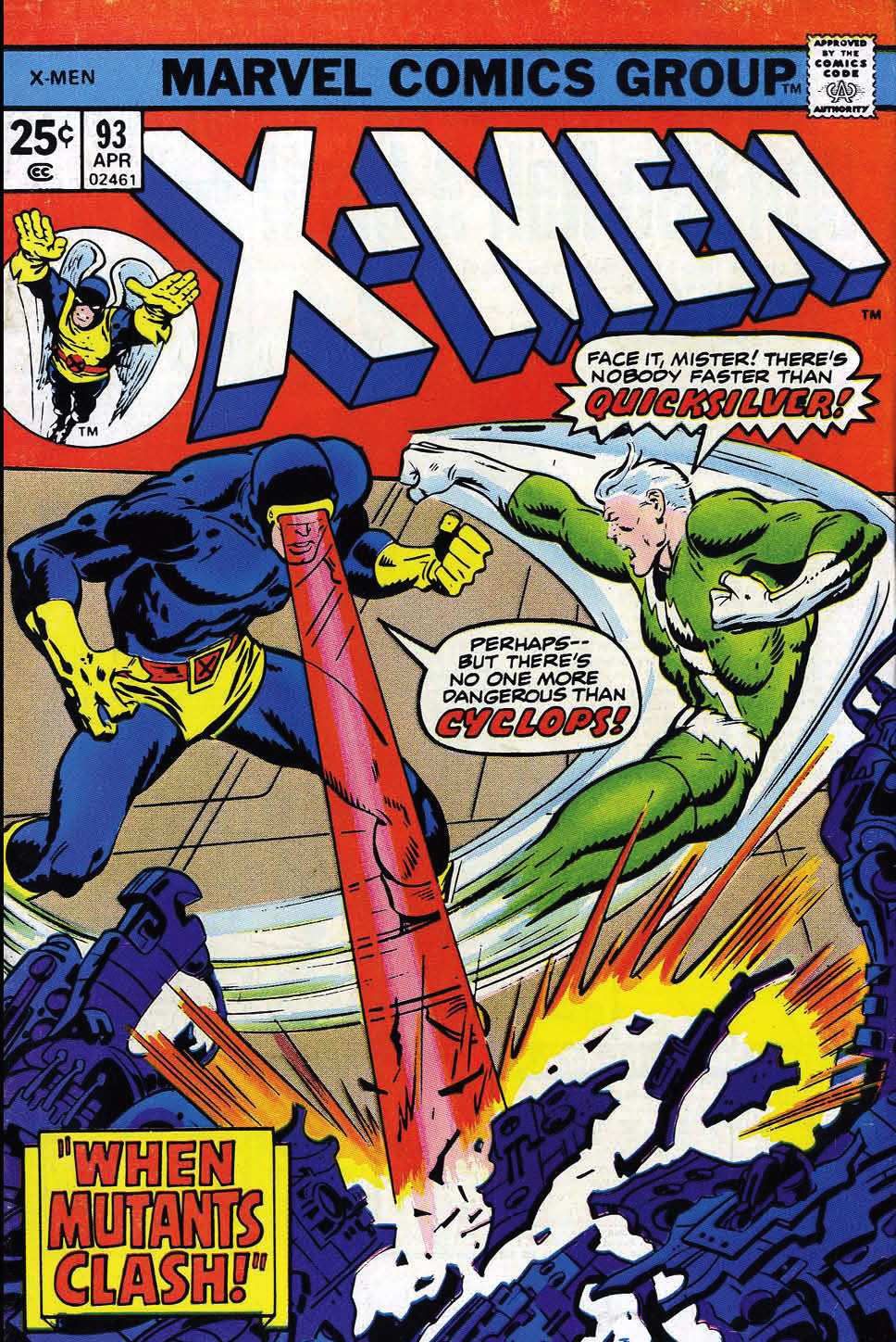 Read online Uncanny X-Men (1963) comic -  Issue #93 - 1