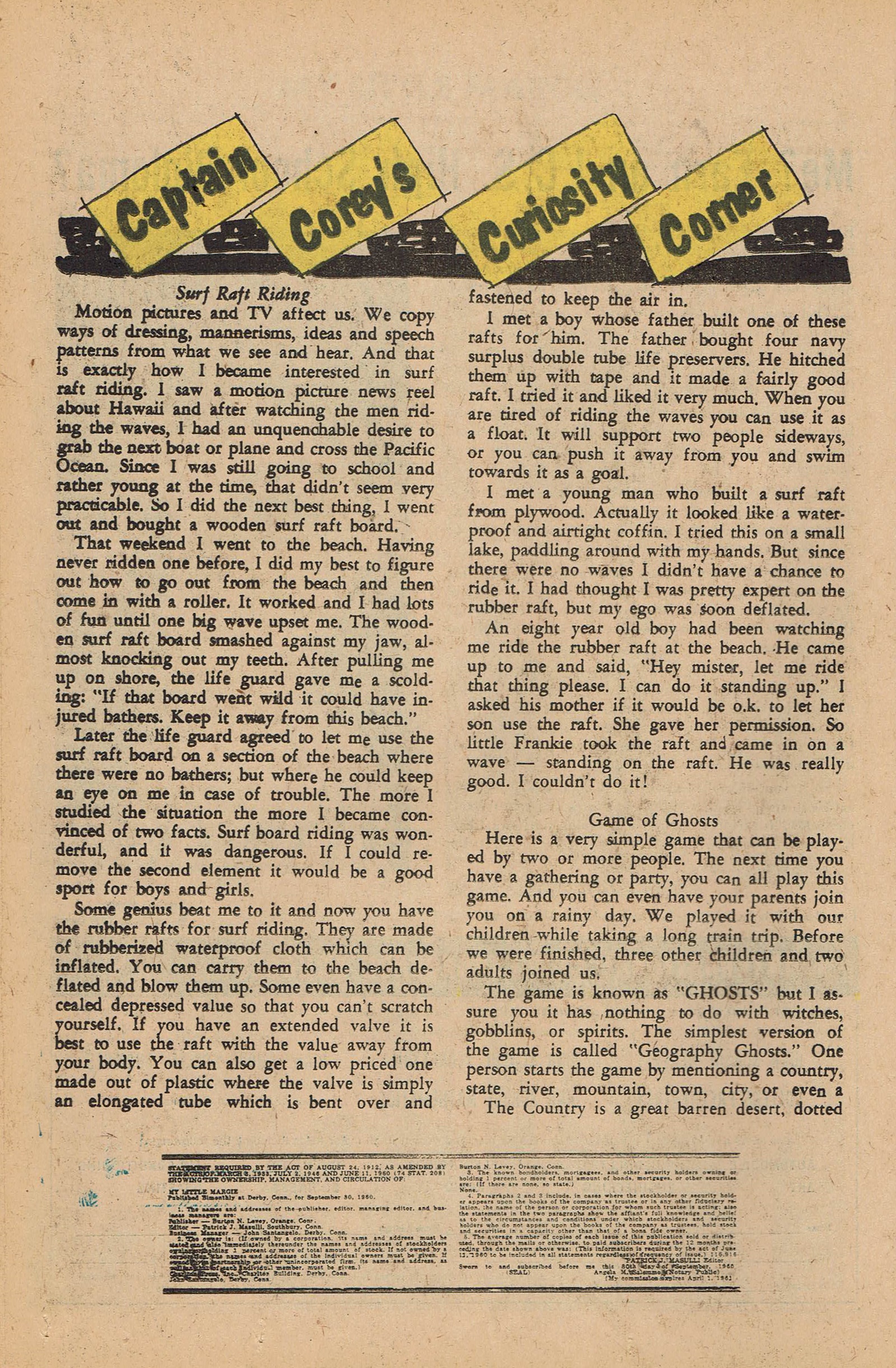 Read online My Little Margie (1954) comic -  Issue #35 - 16