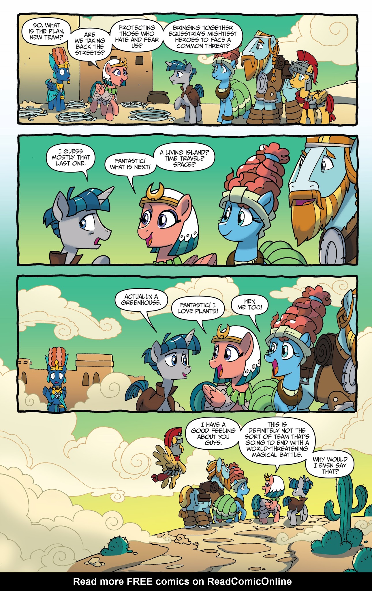 Read online My Little Pony: Legends of Magic comic -  Issue #10 - 21