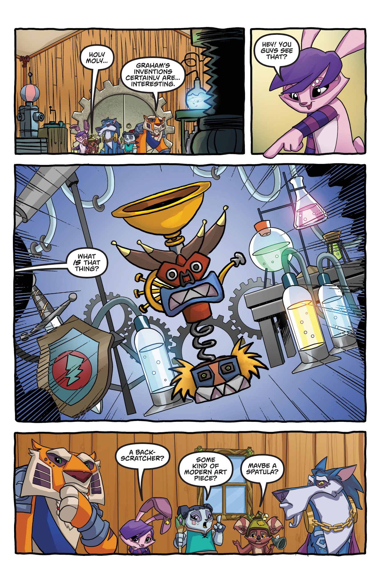 Read online Animal Jam comic -  Issue #3 - 16