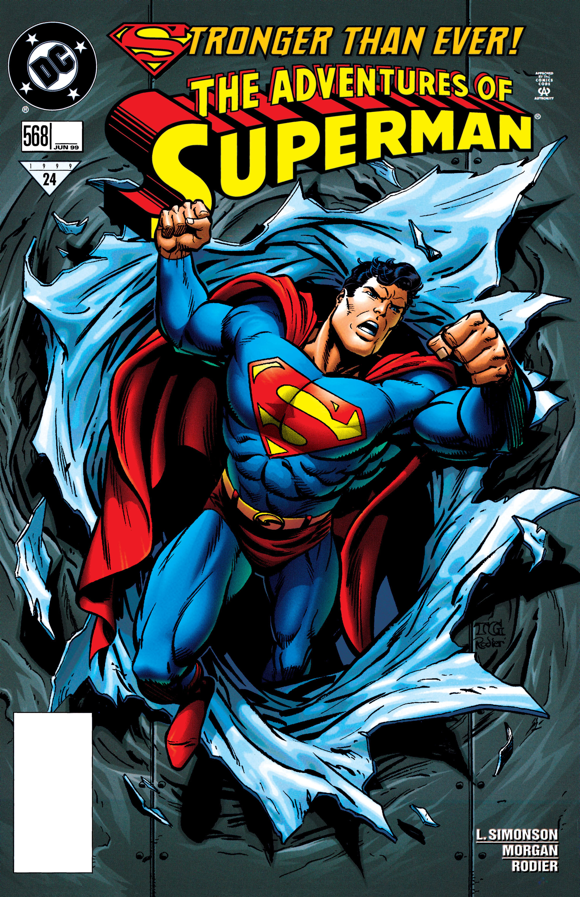 Read online Adventures of Superman (1987) comic -  Issue #568 - 1