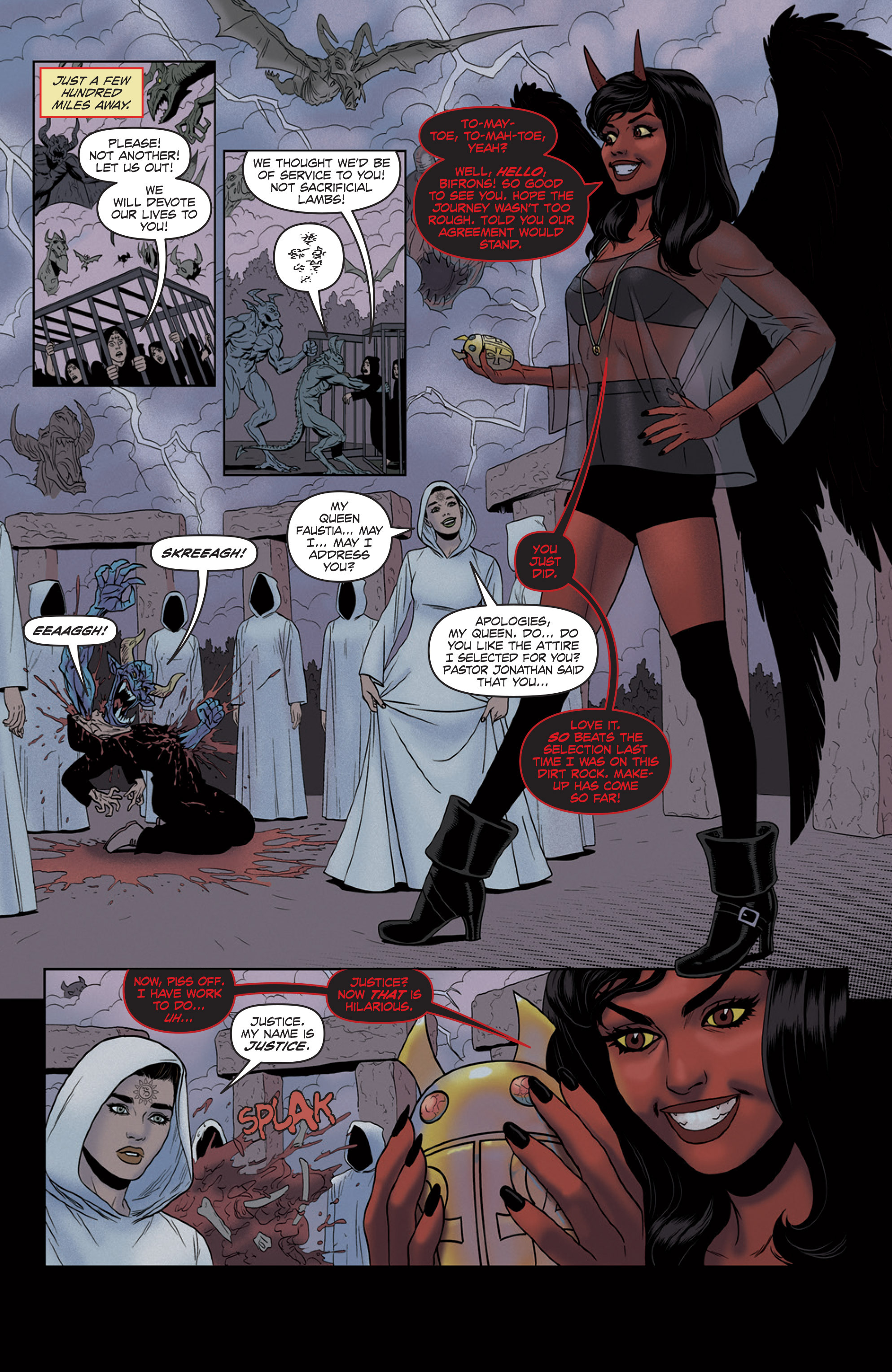 Read online Mercy Sparx (2013) comic -  Issue #10 - 11