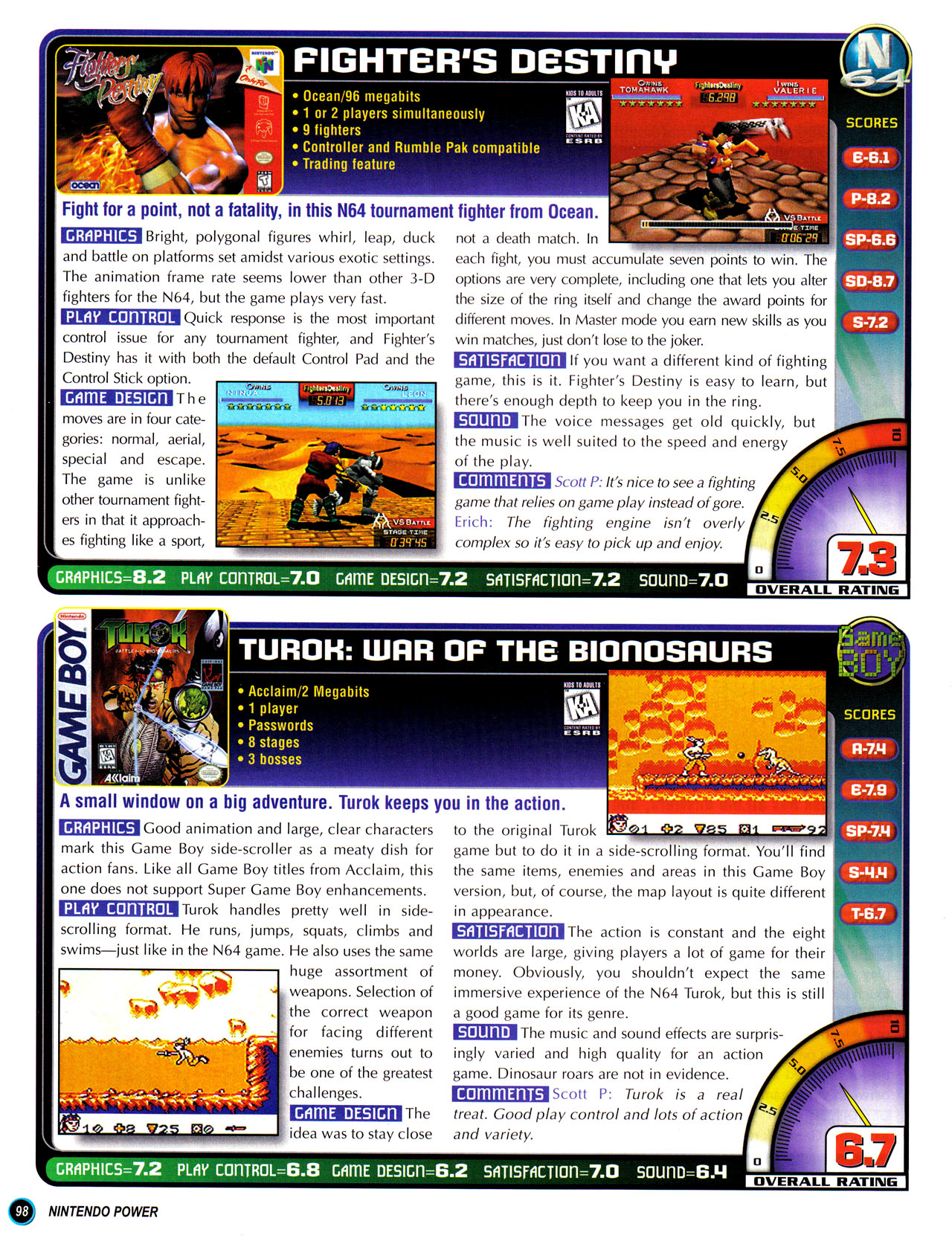 Read online Nintendo Power comic -  Issue #104 - 105