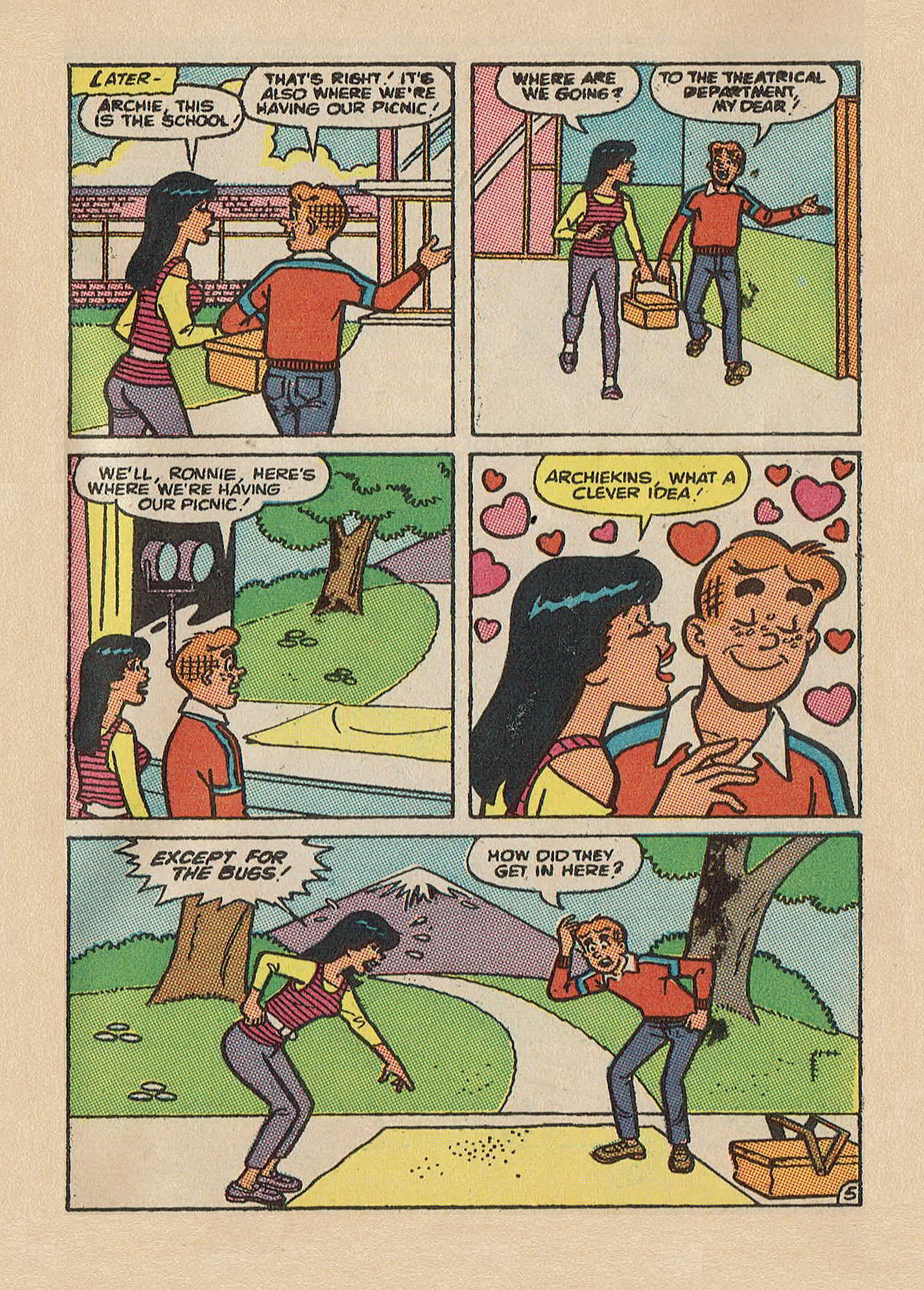 Read online Archie Annual Digest Magazine comic -  Issue #58 - 127