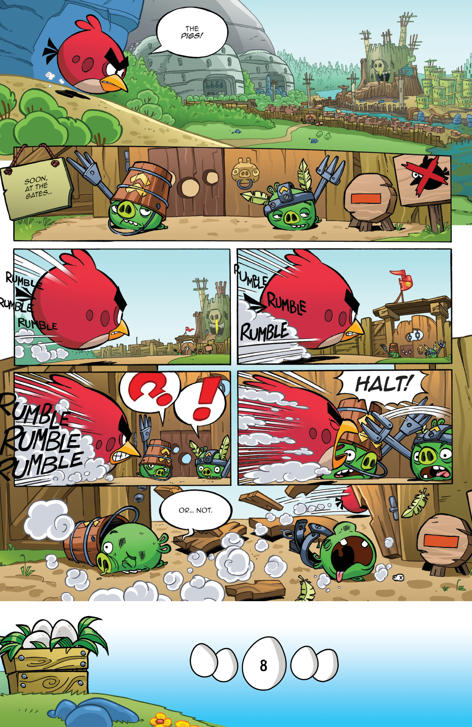 Read online Angry Birds Comics Vol. 4: Fly Off The Handle comic -  Issue # Full - 9