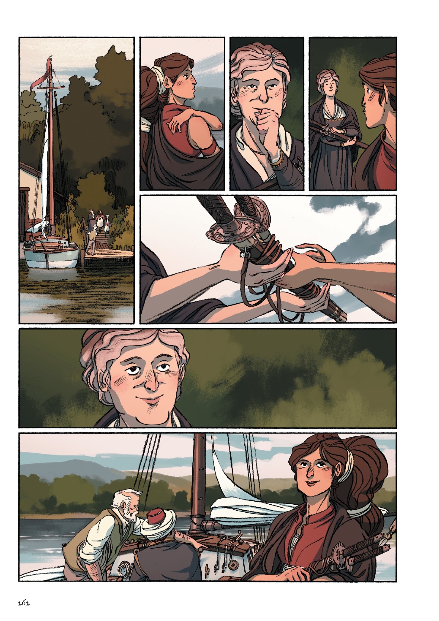 Read online Delilah Dirk and the King's Shilling comic -  Issue # TPB (Part 3) - 61