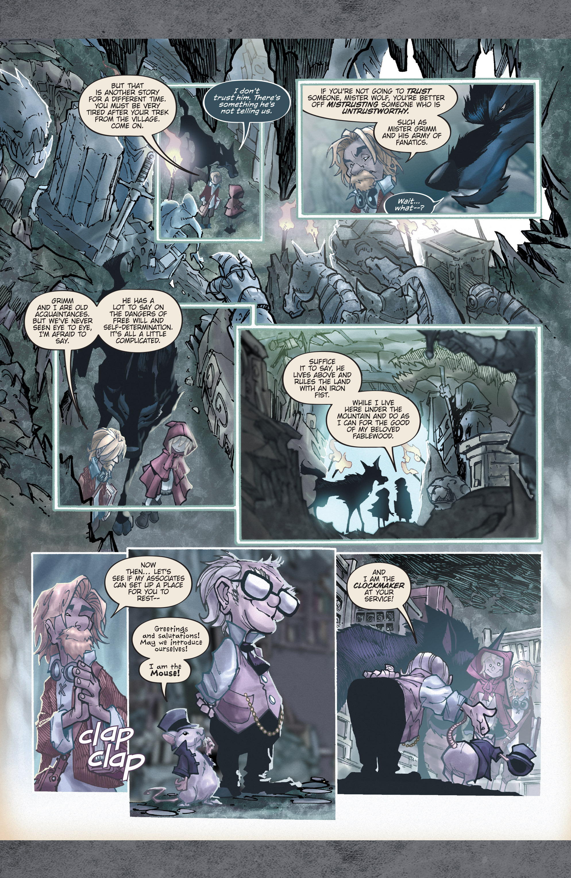 Read online Fairy Quest: Outcasts comic -  Issue #2 - 5