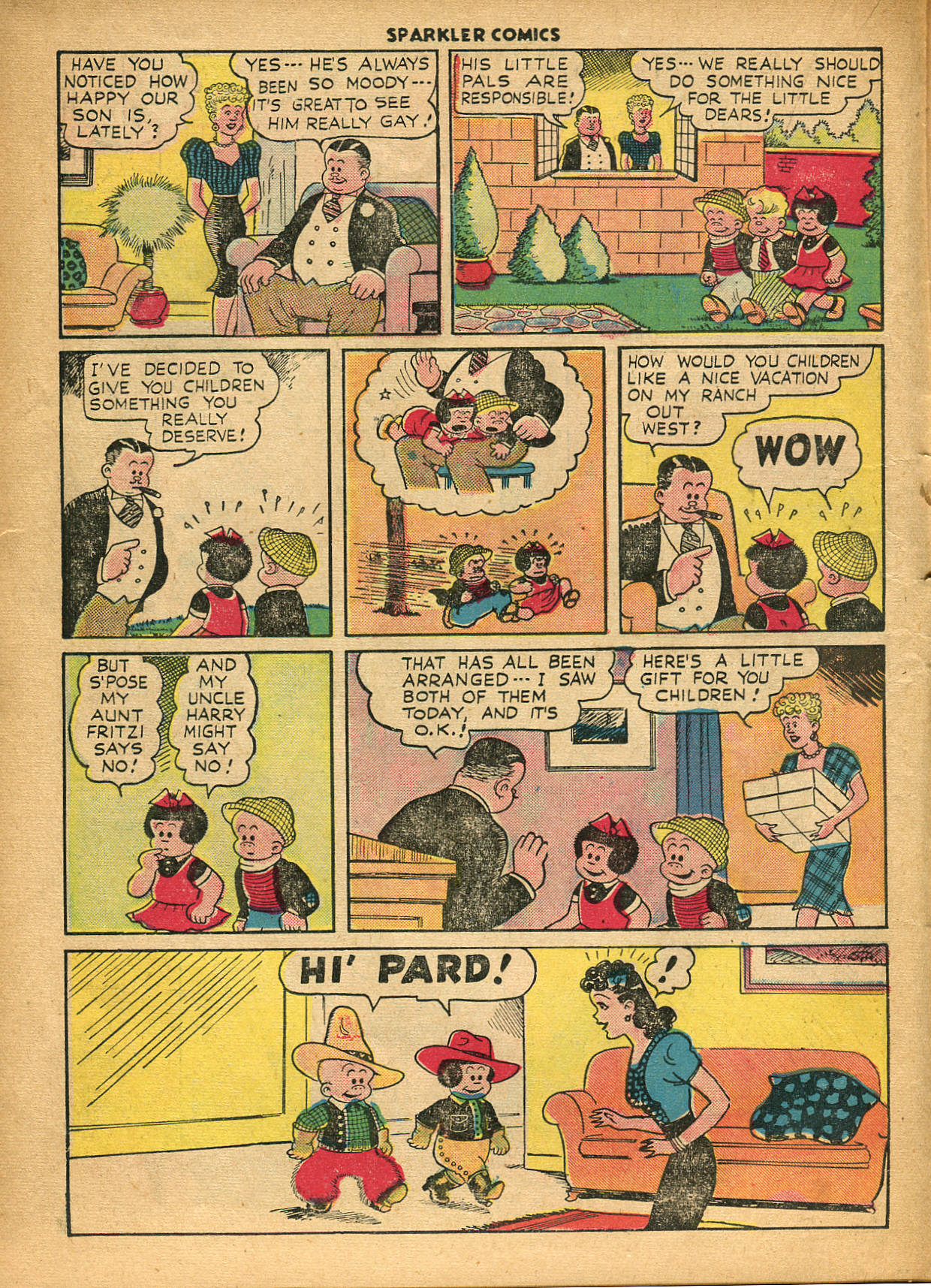 Read online Sparkler Comics comic -  Issue #29 - 26