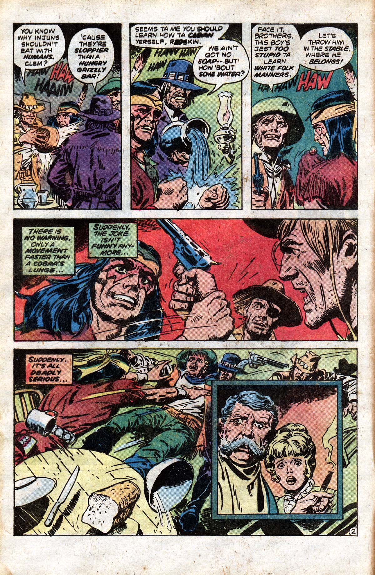 Read online Weird Western Tales (1972) comic -  Issue #49 - 4