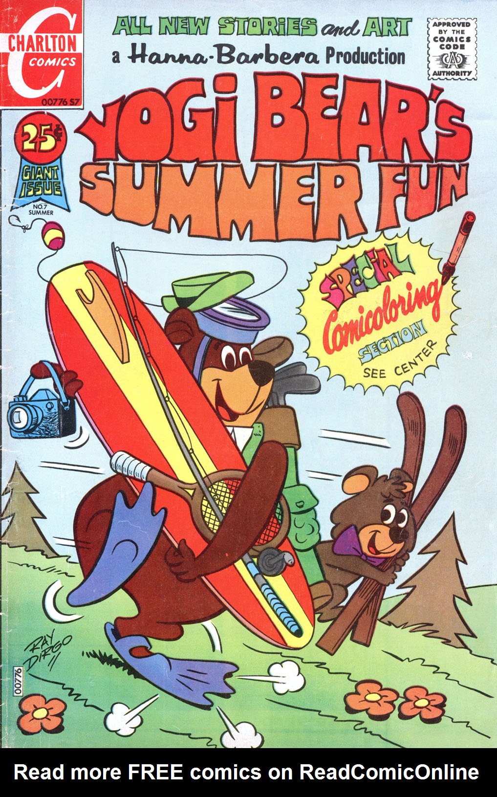 Read online Yogi Bear (1970) comic -  Issue #7 - 1