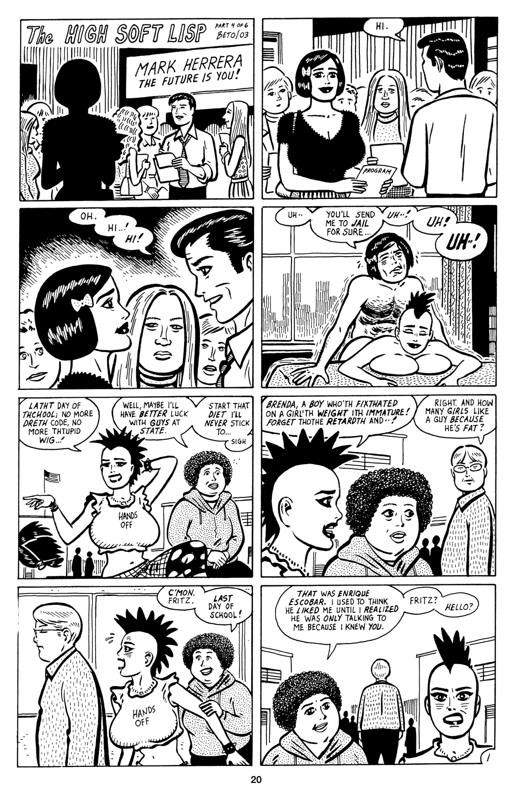 Read online Love and Rockets (2001) comic -  Issue #7 - 22