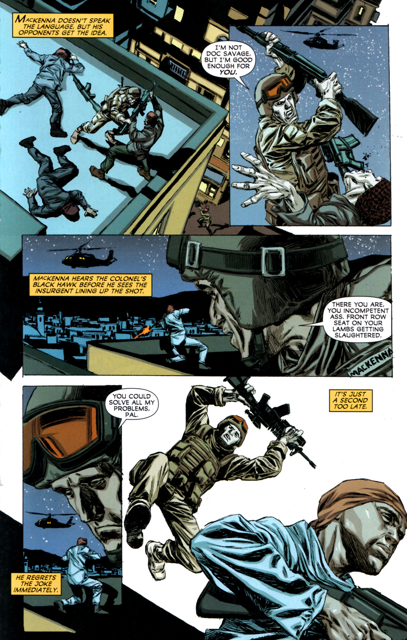 Read online Doc Savage (2010) comic -  Issue #10 - 18