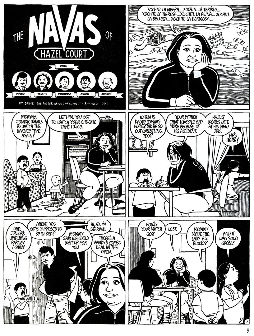 Read online Love and Rockets (1982) comic -  Issue #43 - 11