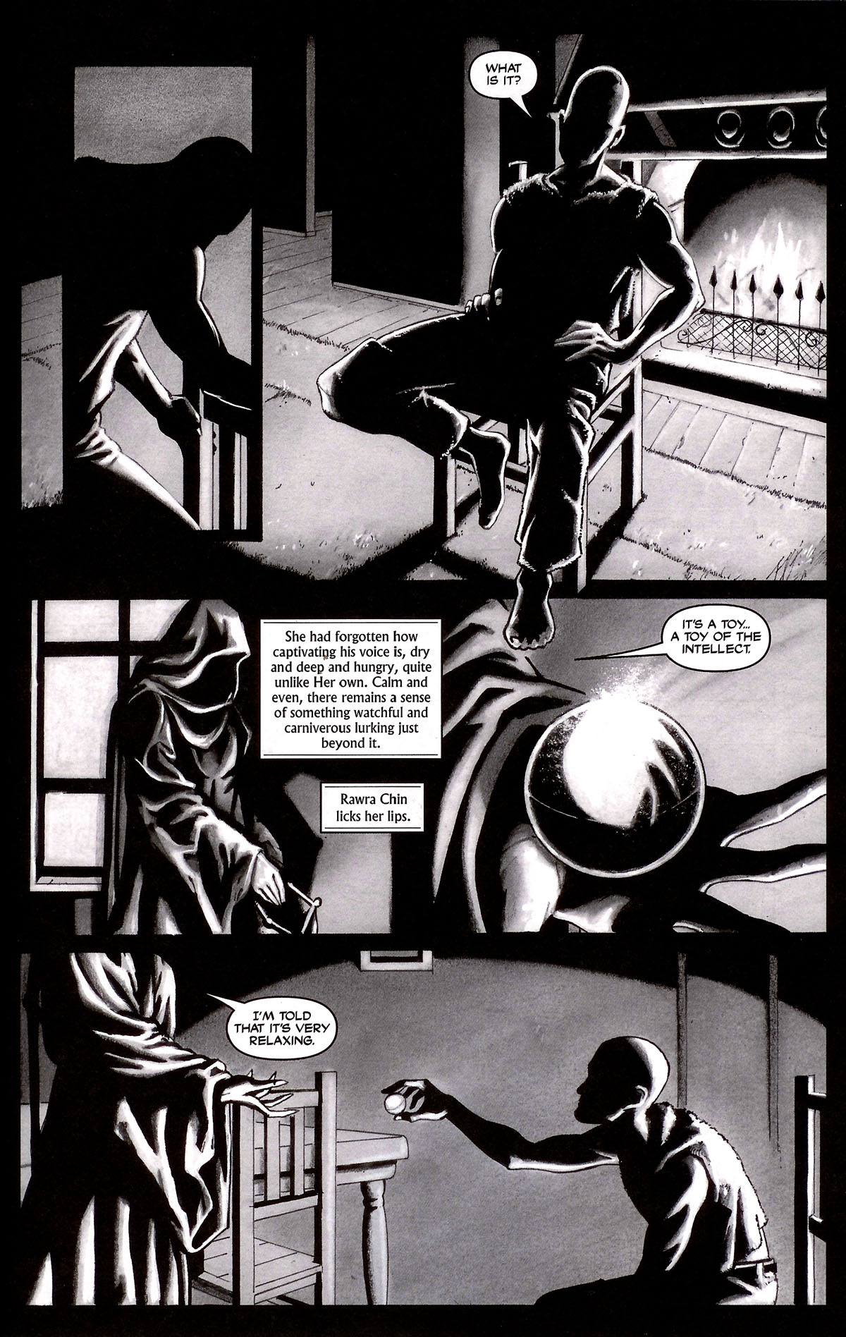 Read online Alan Moore's Hypothetical Lizard comic -  Issue #2 - 10