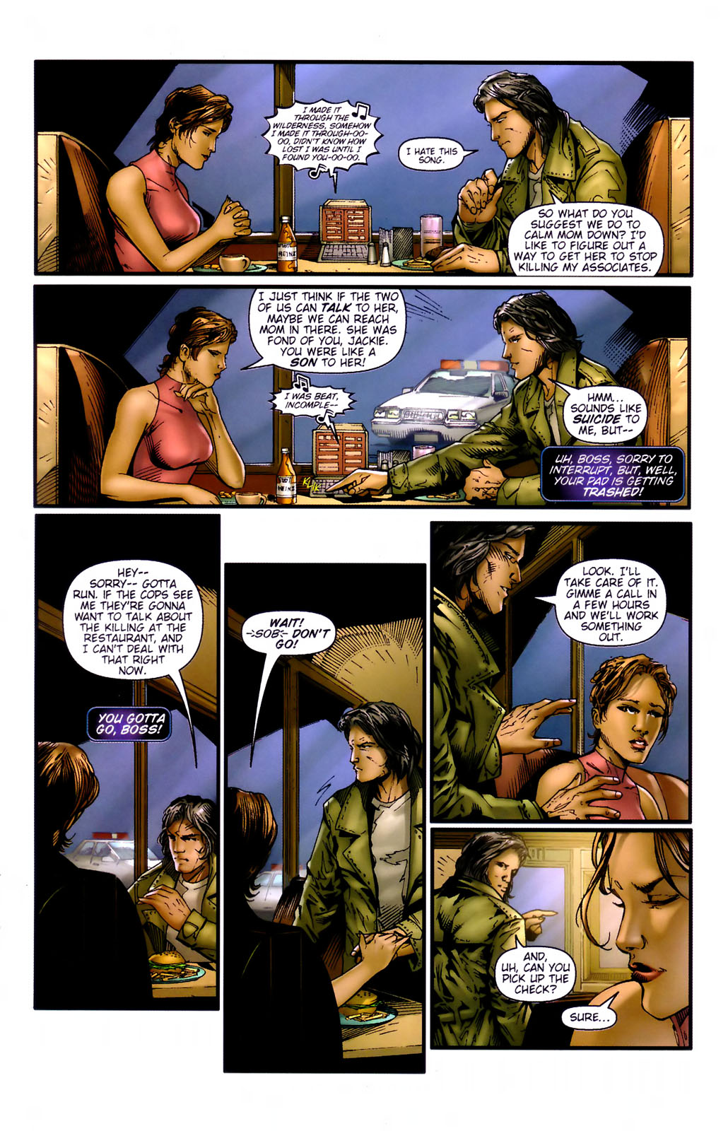Read online The Darkness (2002) comic -  Issue #23 - 12