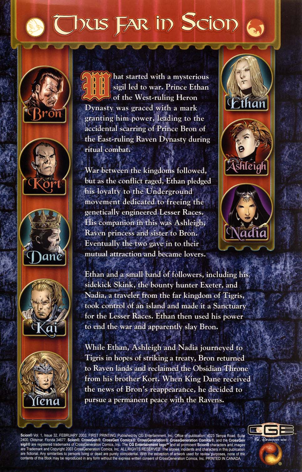 Read online Scion comic -  Issue #32 - 2