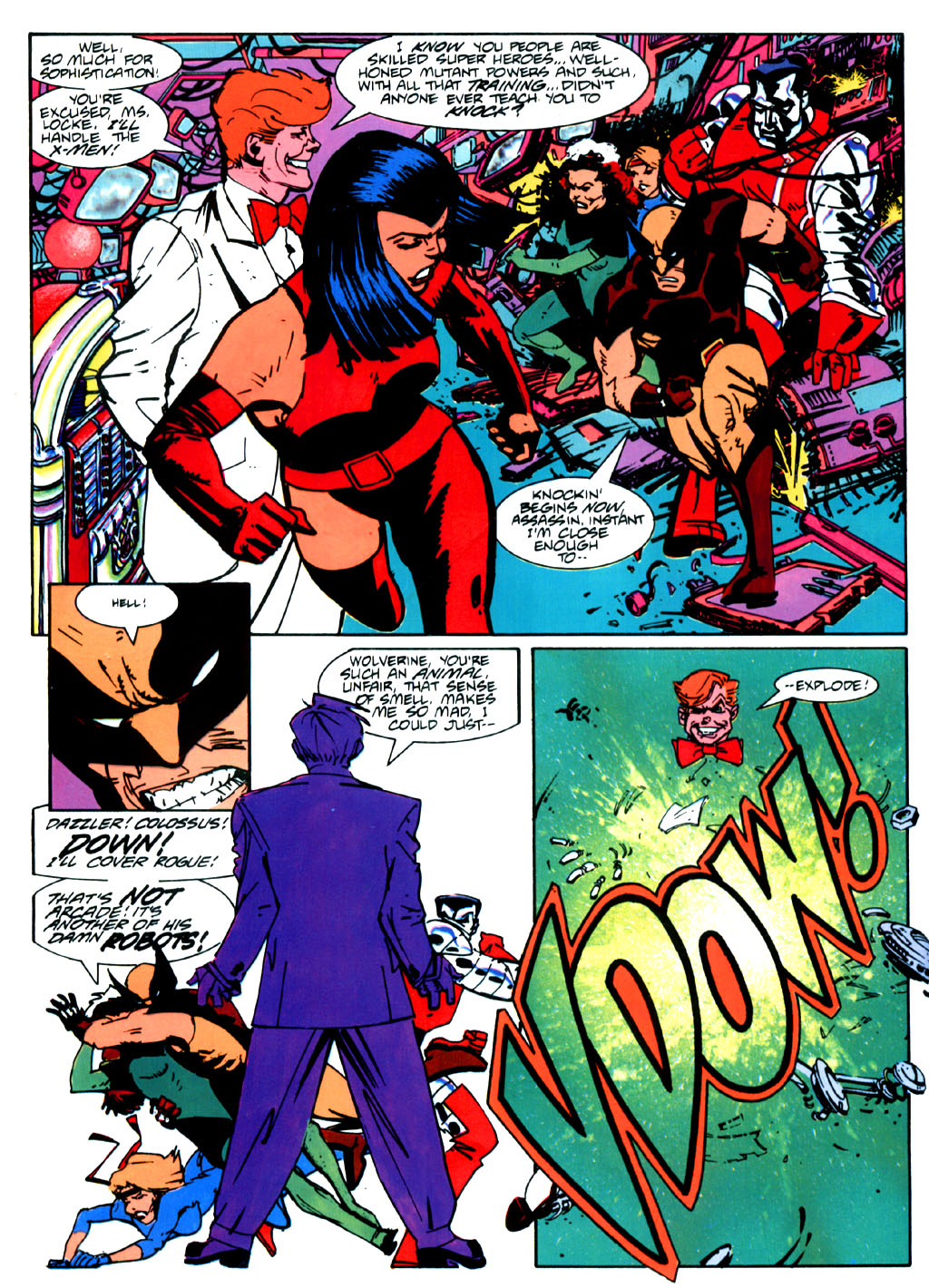 Read online Marvel Graphic Novel comic -  Issue #50 - Wolverine & Nick Fury - The Scorpio Connection - 15