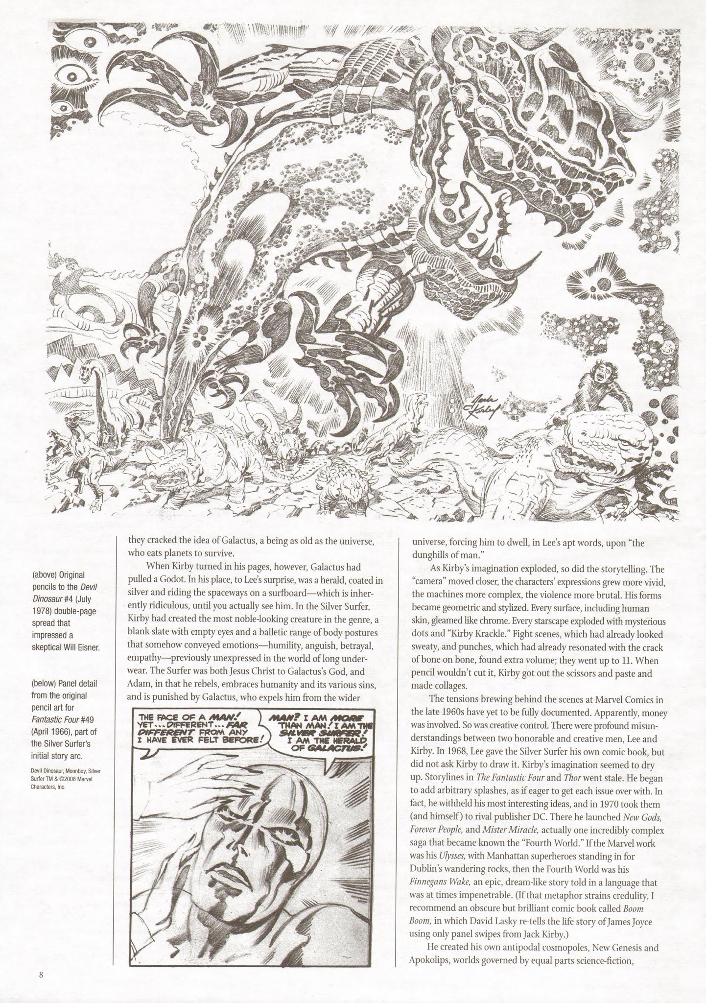 Read online The Jack Kirby Collector comic -  Issue #50 - 9