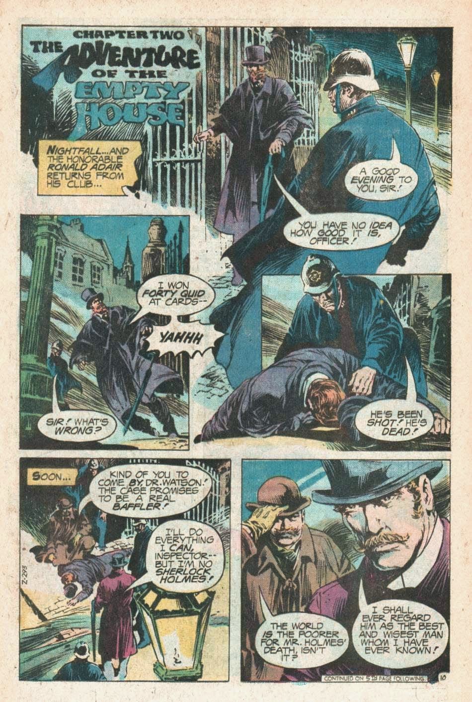 Read online Sherlock Holmes (1975) comic -  Issue # Full - 16