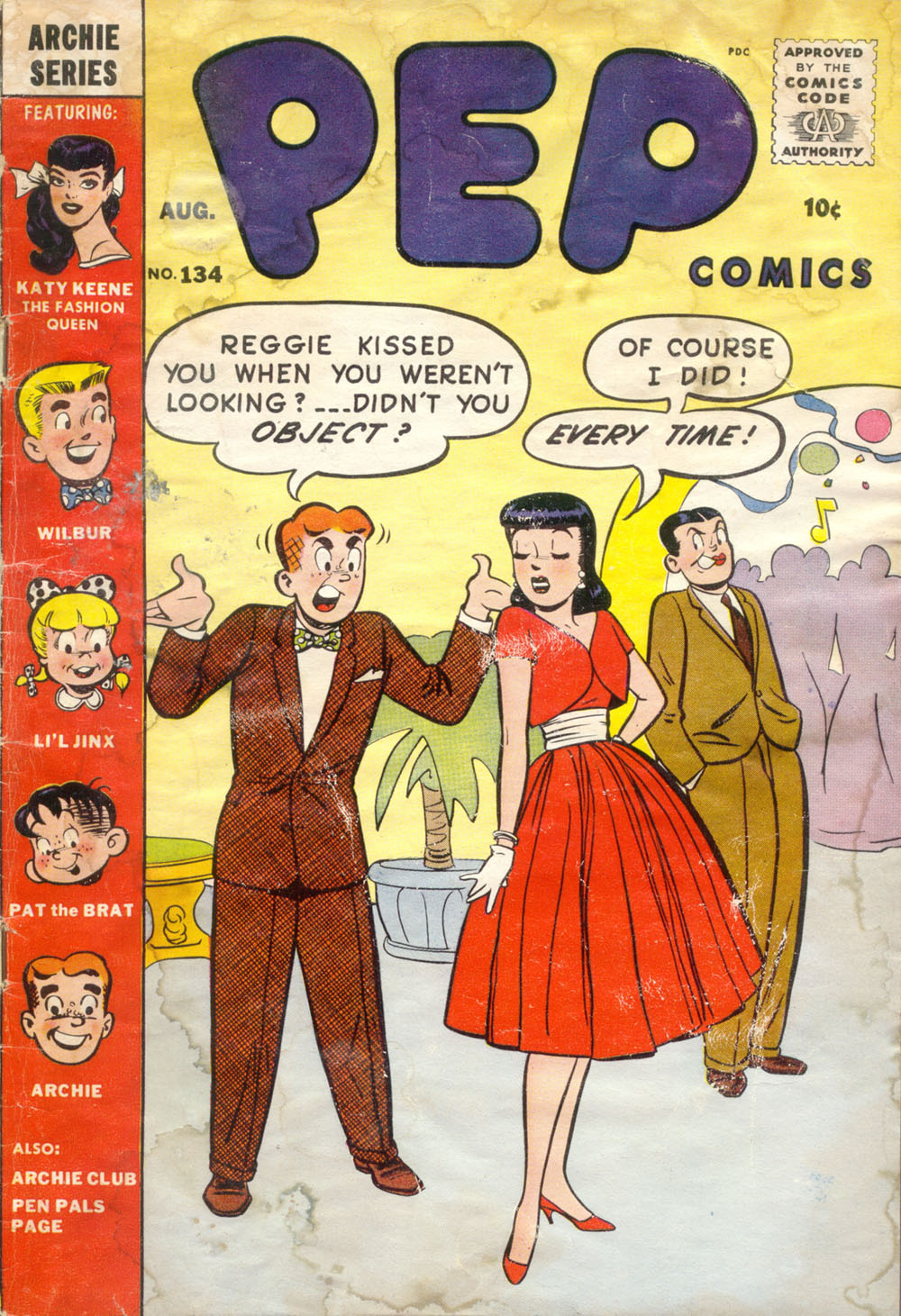 Read online Pep Comics comic -  Issue #134 - 1