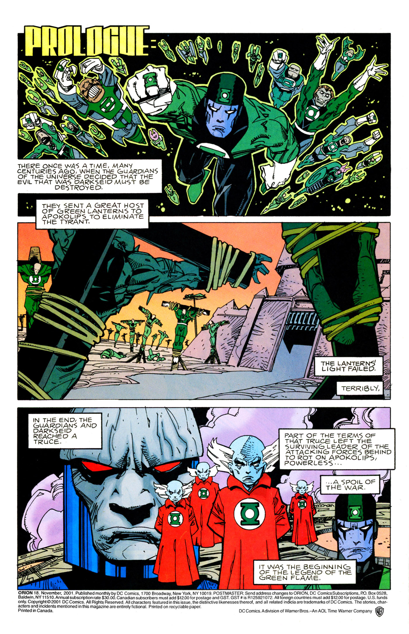 Read online Orion comic -  Issue #18 - 2