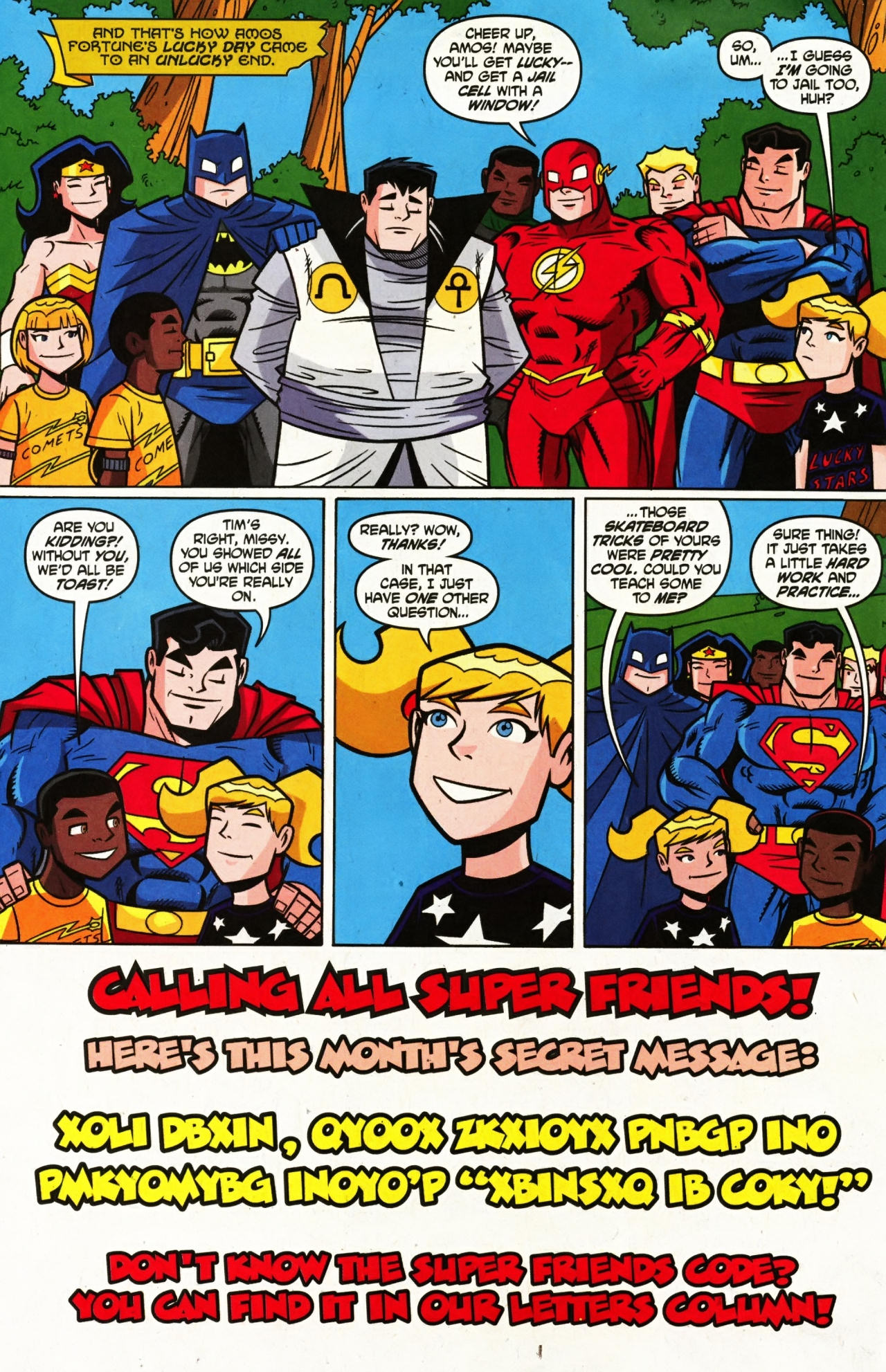 Read online Super Friends comic -  Issue #7 - 32