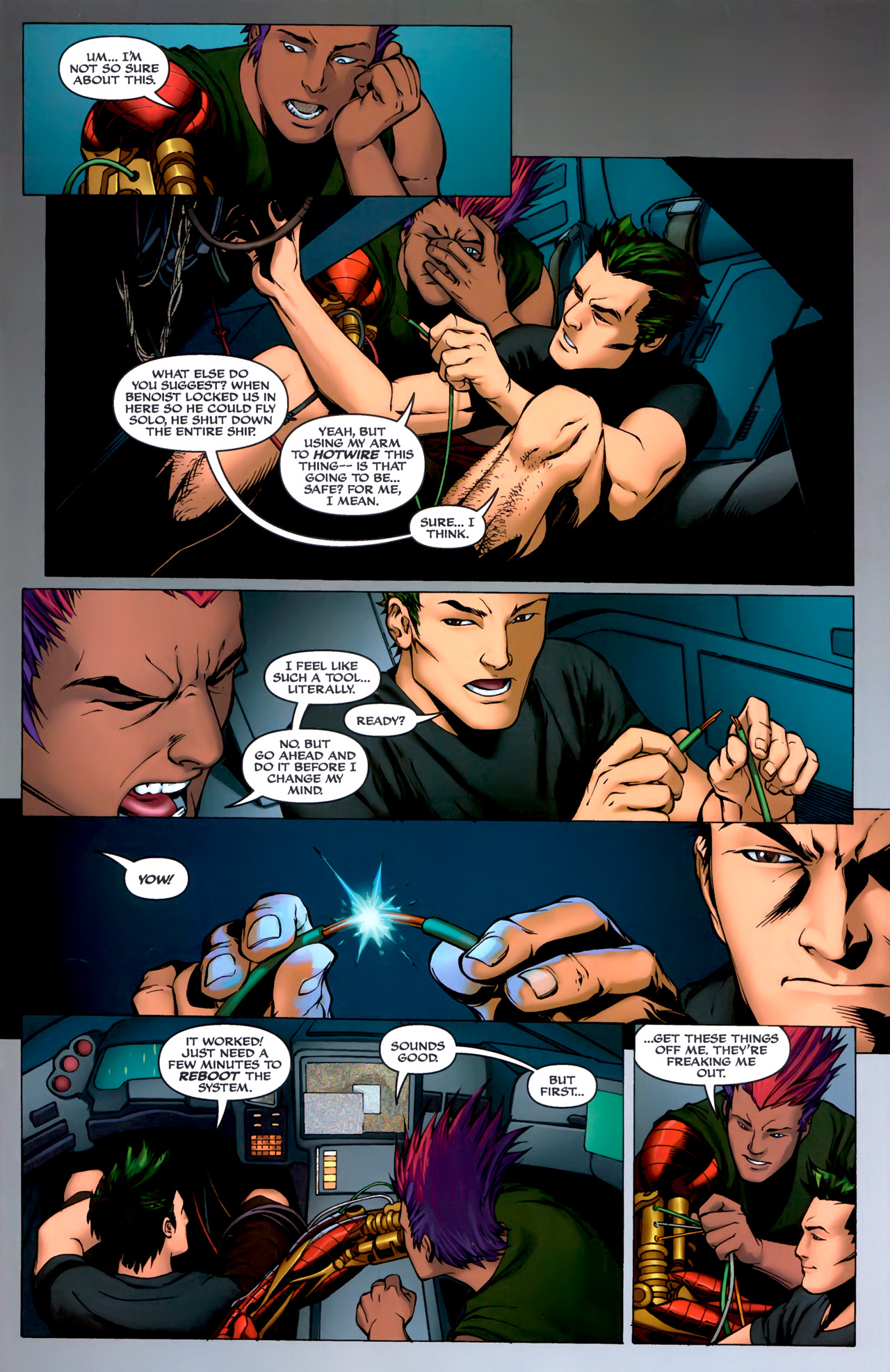 Read online Michael Turner's Soulfire (2009) comic -  Issue #3 - 10