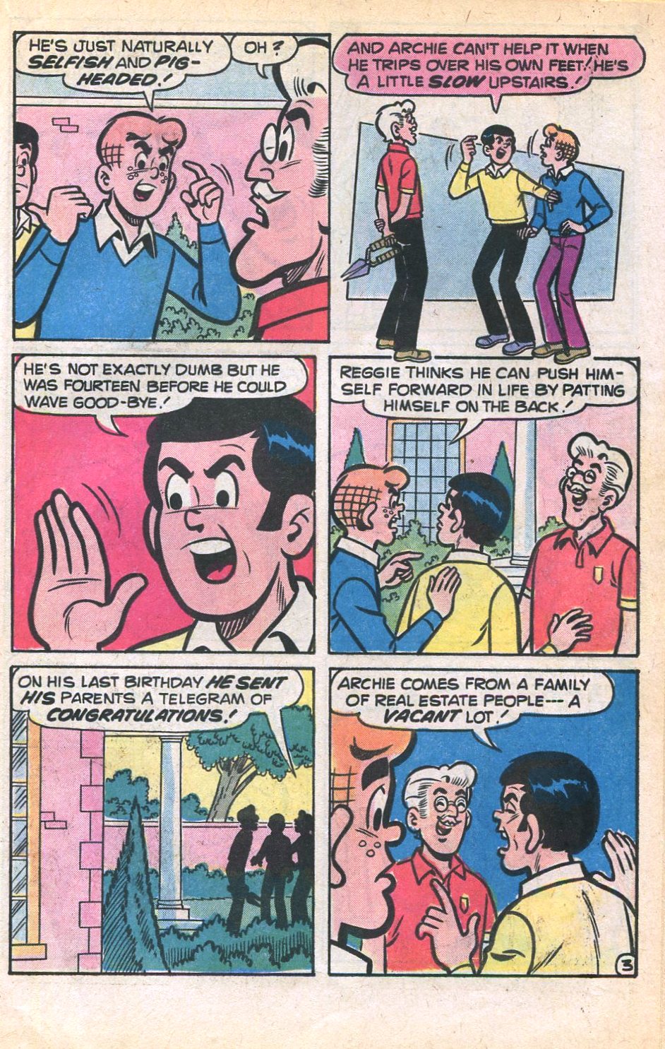 Read online Reggie and Me (1966) comic -  Issue #110 - 15