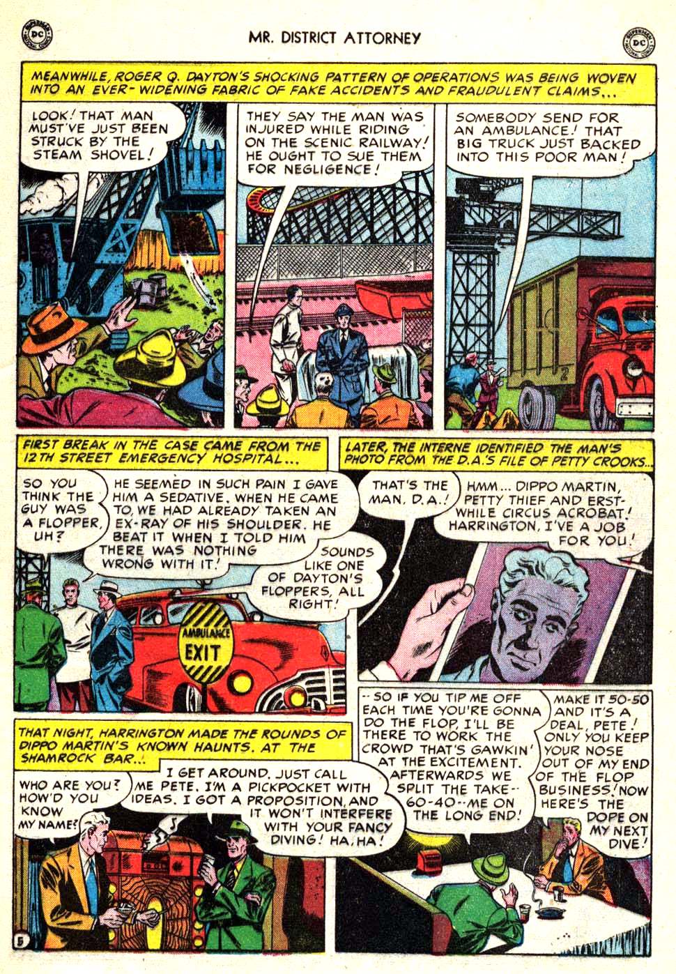 Read online Mr. District Attorney comic -  Issue #12 - 7