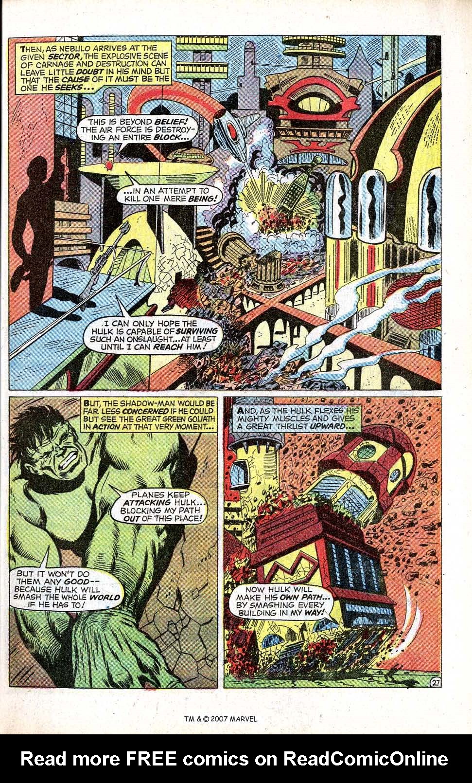 Read online The Incredible Hulk Annual comic -  Issue #1 - 33