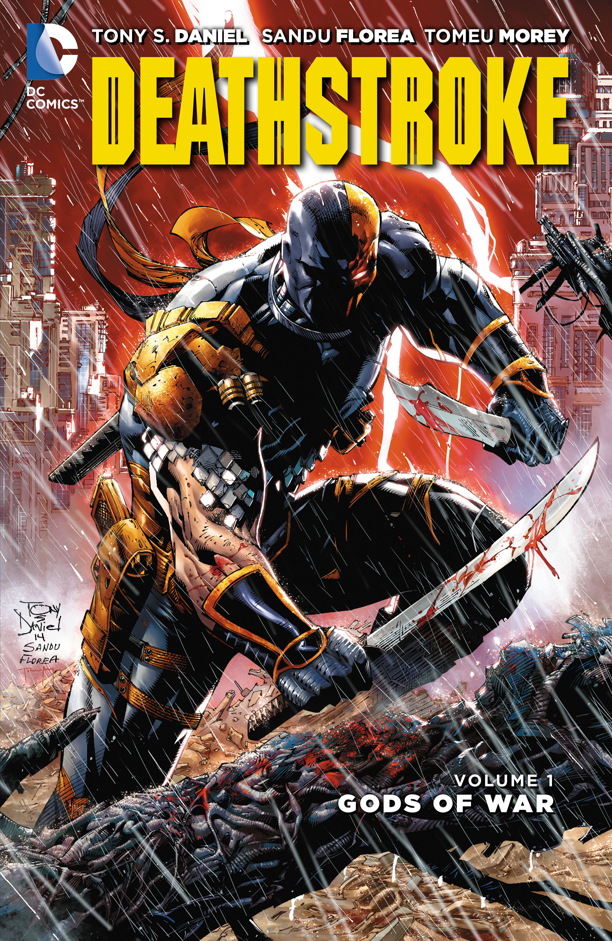 Read online Deathstroke: Gods of War comic -  Issue # TPB - 1