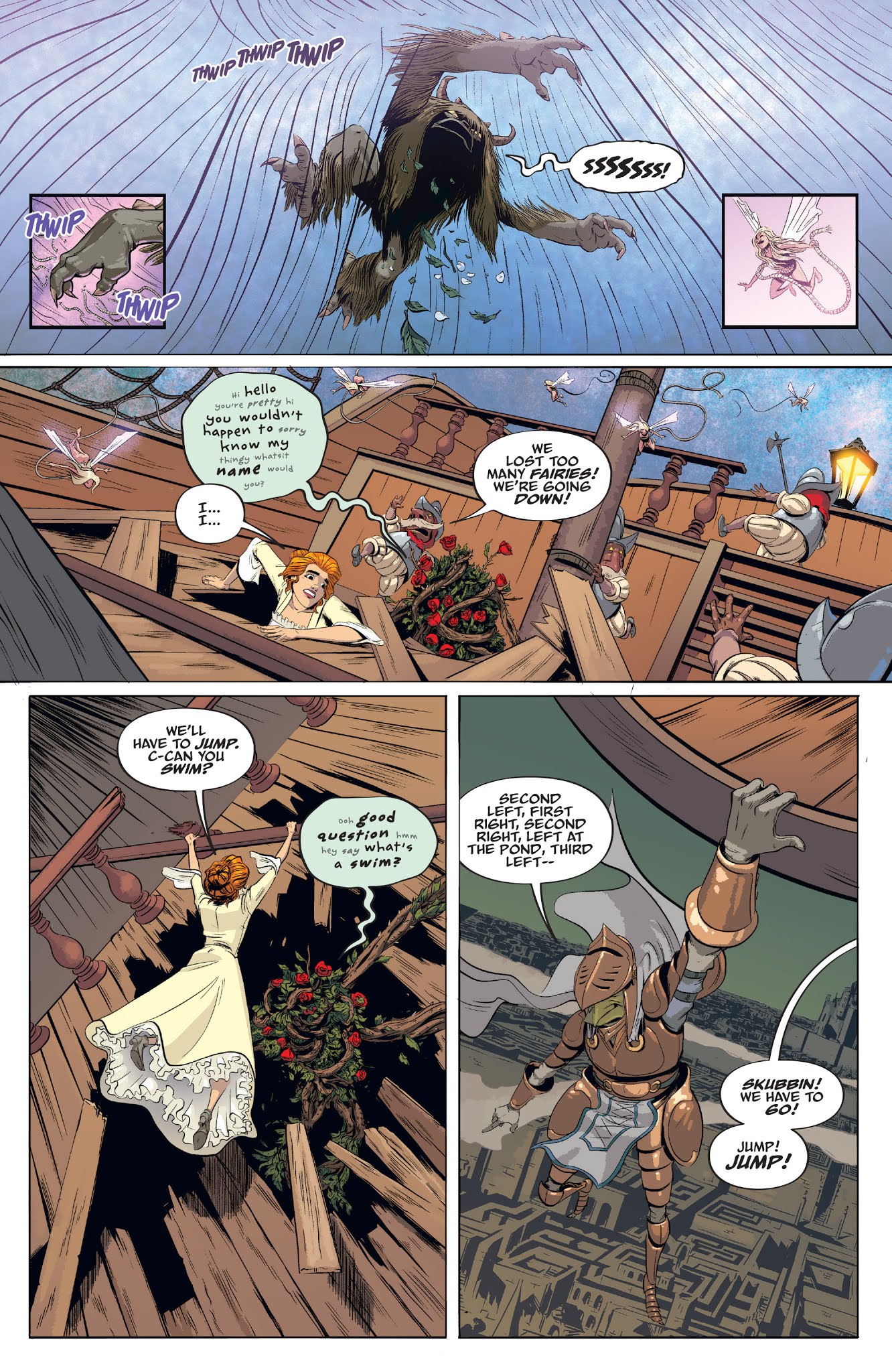 Read online Jim Henson's Labyrinth: Coronation comic -  Issue #4 - 11