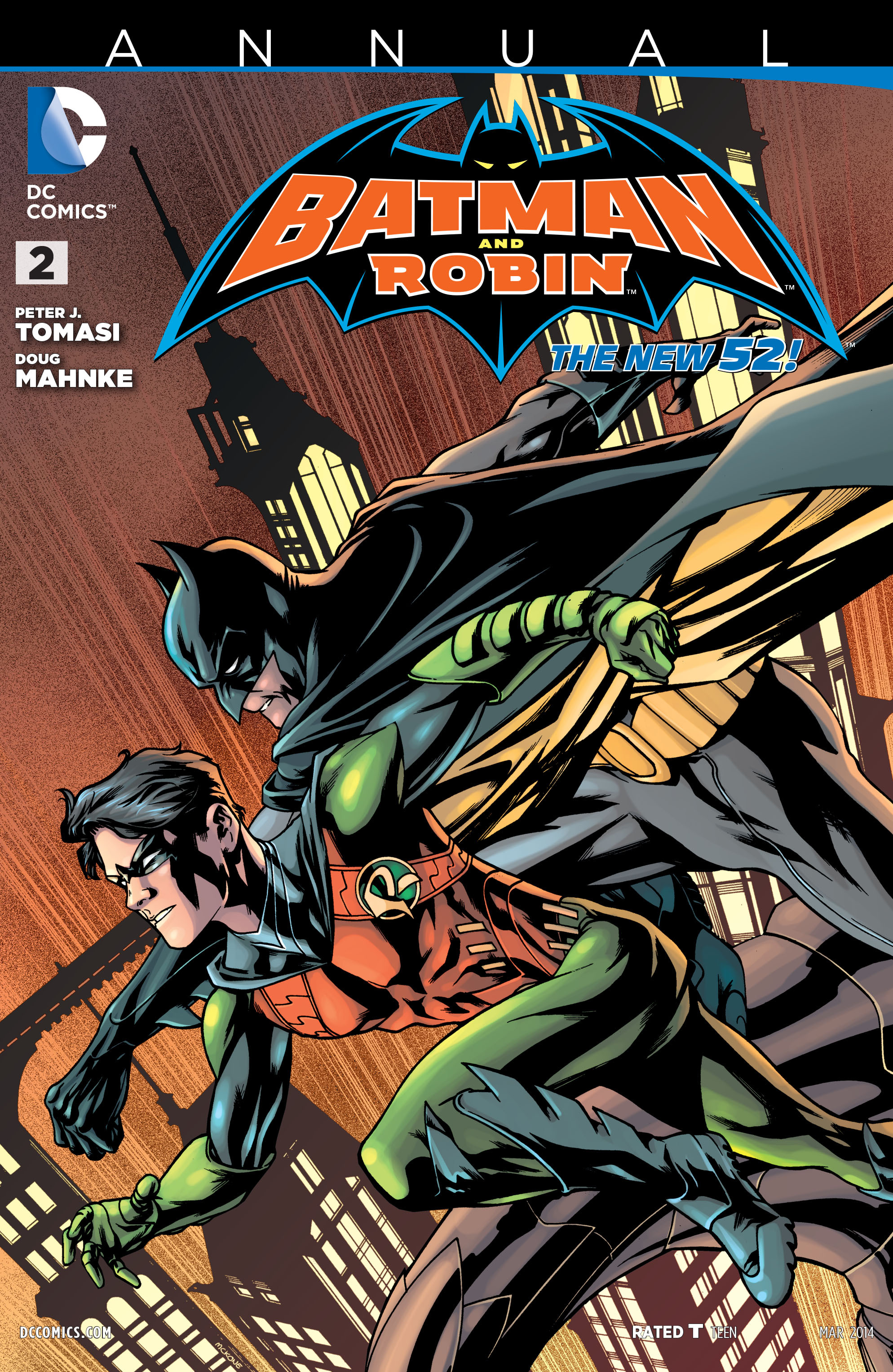 Read online Batman and Robin (2011) comic -  Issue # Annual 2 - 1