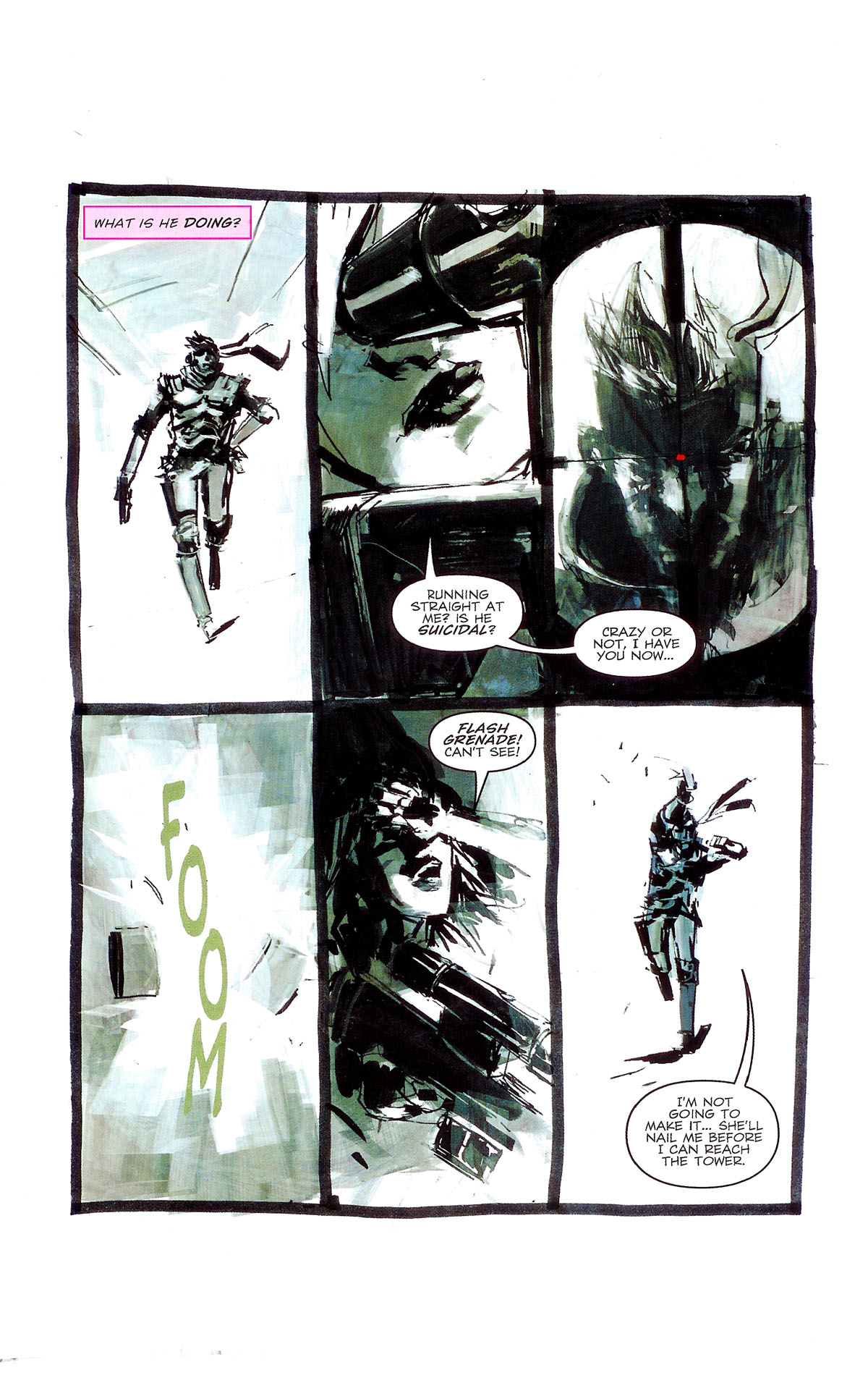 Read online Metal Gear Solid comic -  Issue #8 - 18