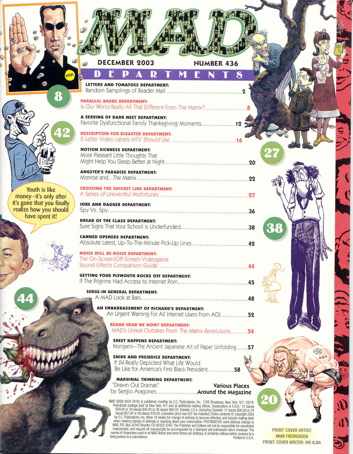 Read online MAD comic -  Issue #436 - 2