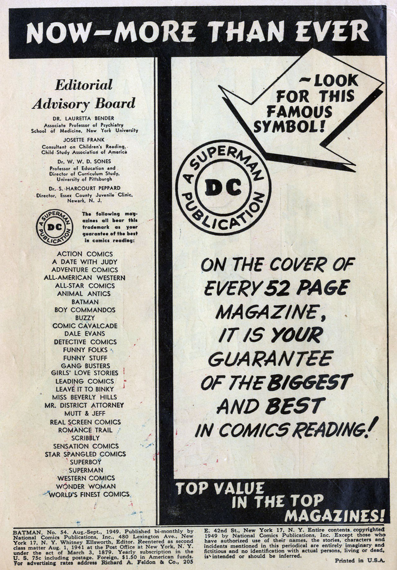Read online Batman (1940) comic -  Issue #54 - 2