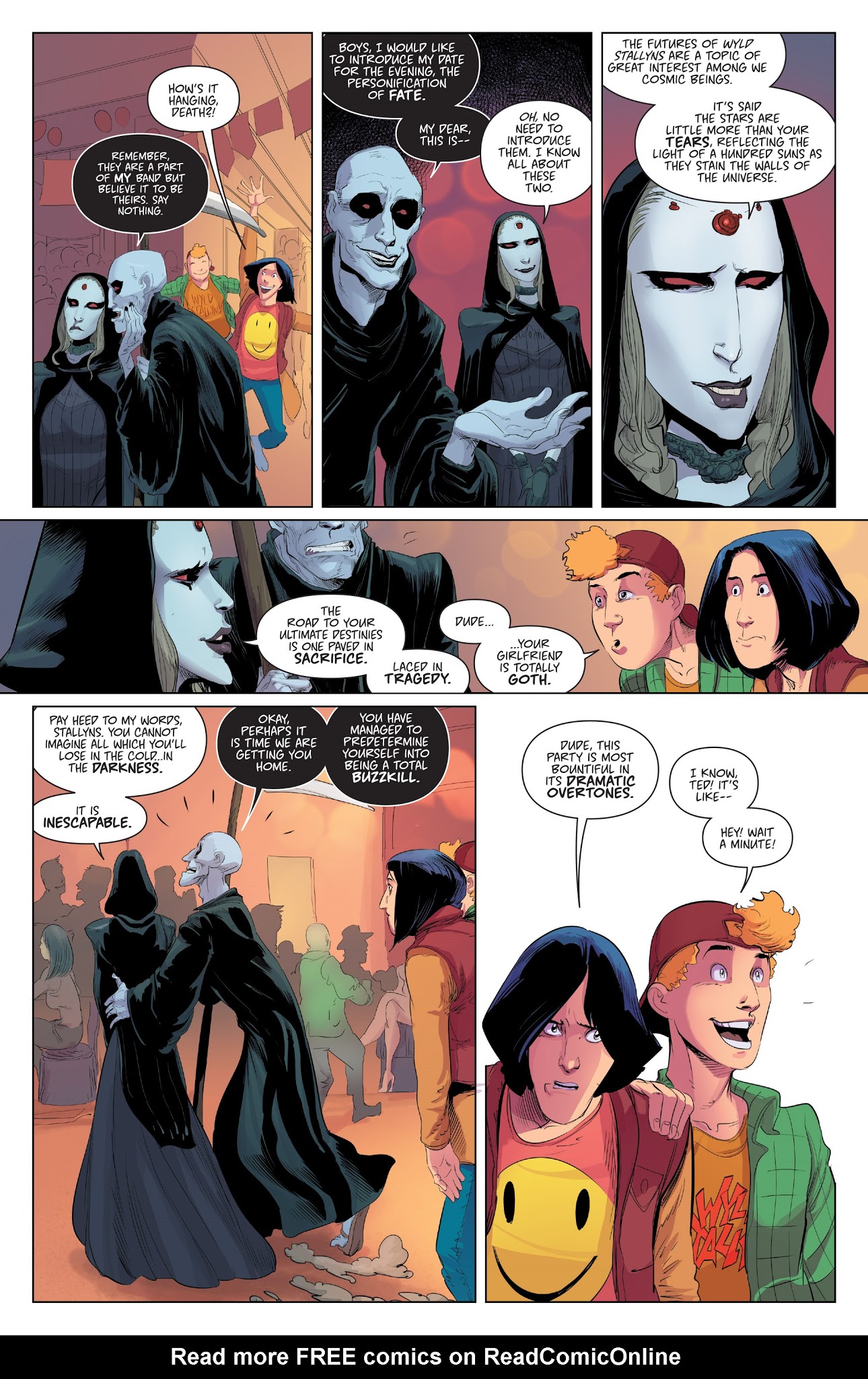 Read online Bill & Ted Save the Universe comic -  Issue #1 - 12